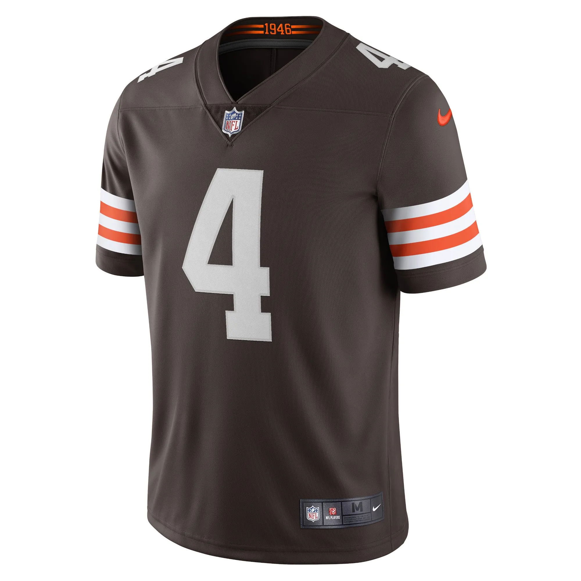 Deshaun Watson Cleveland Browns  Men's Vapor Limited Jersey - Brown