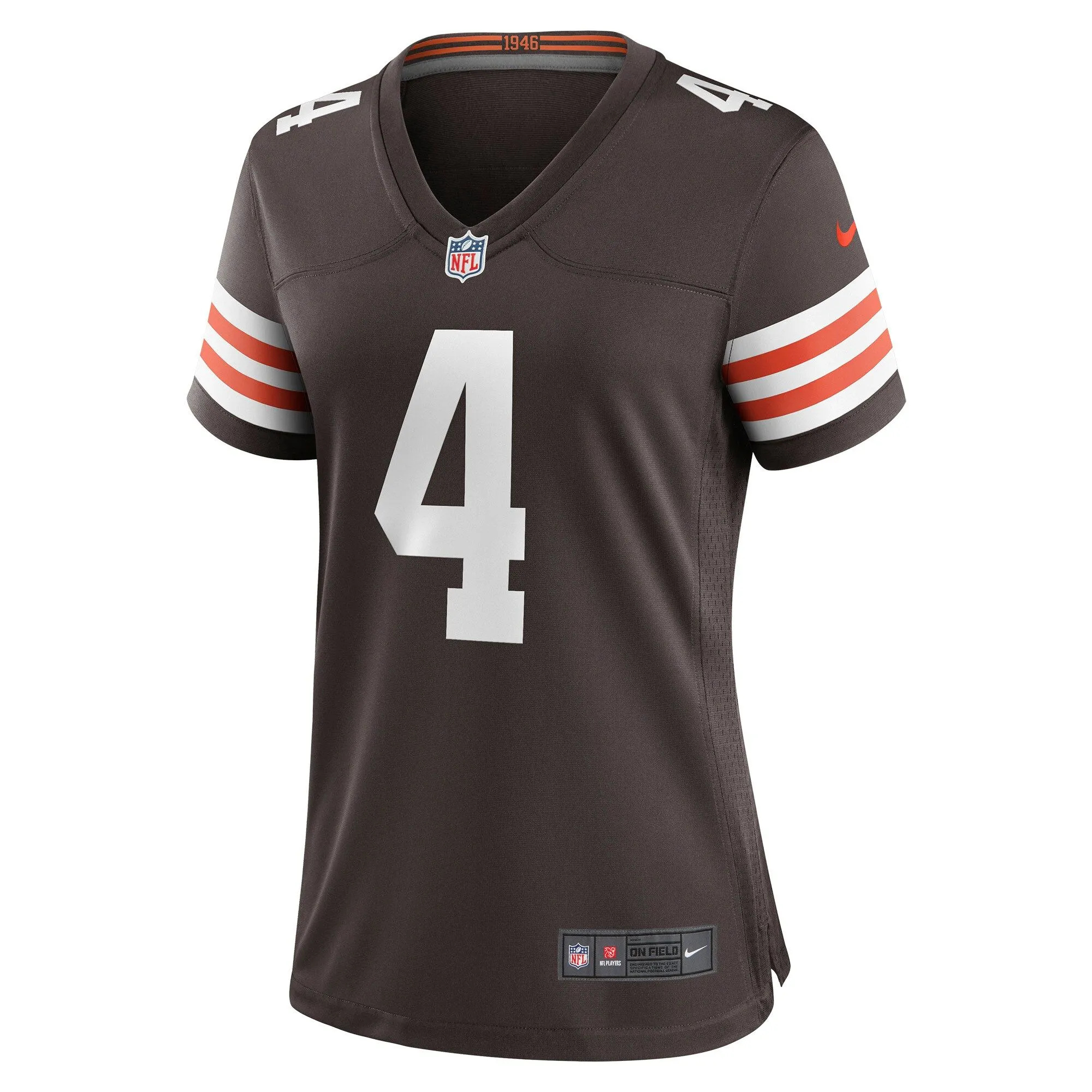 Deshaun Watson Cleveland Browns  Women's Player Jersey - Brown