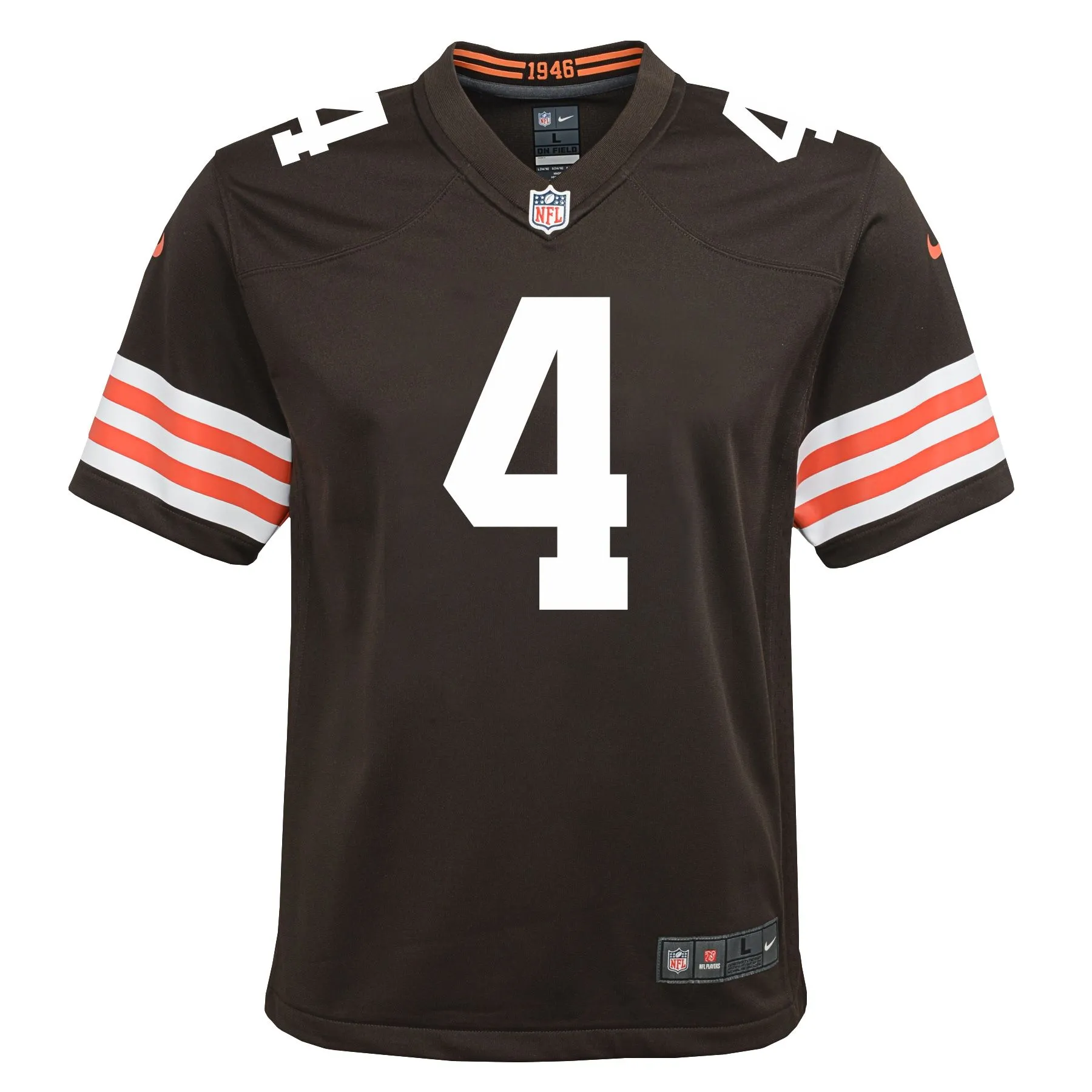 Deshaun Watson Cleveland Browns  Youth Game Jersey - Brown