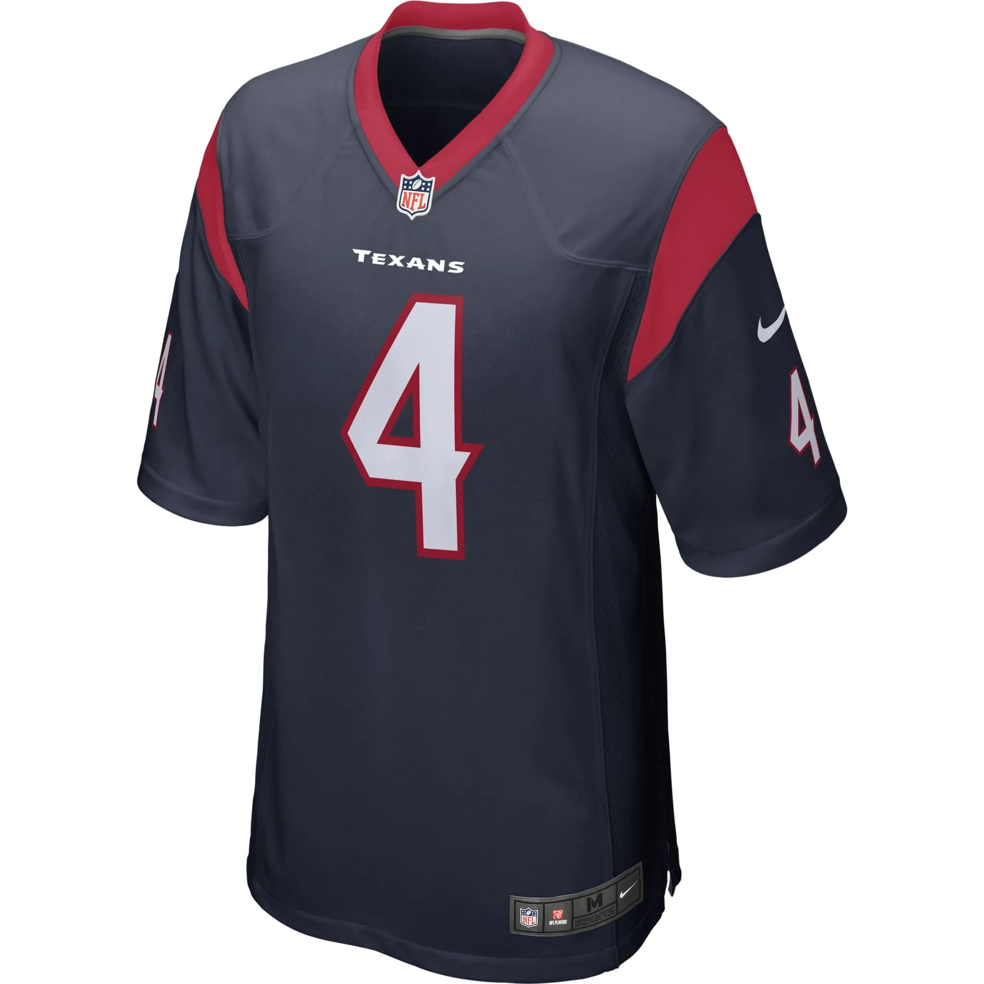 Deshaun Watson Houston Texans  Game Jersey - Navy