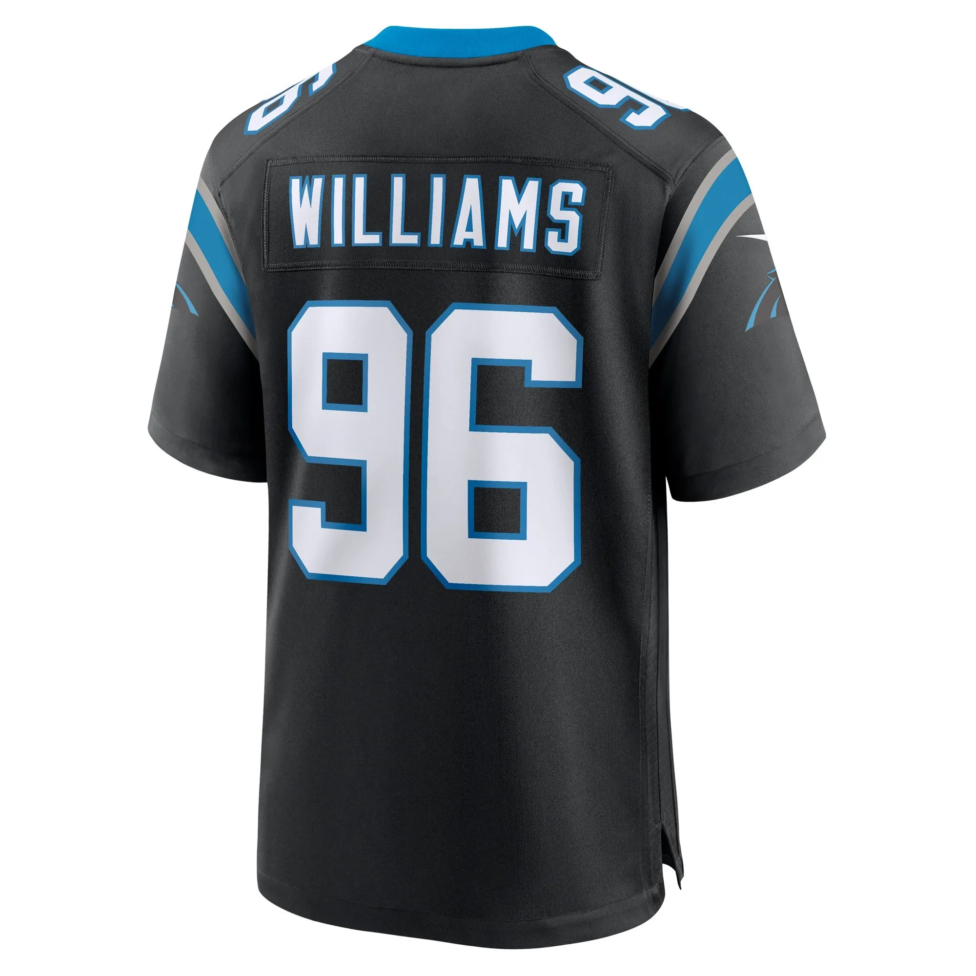 DeShawn Williams Carolina Panthers  Game Player Jersey - Black