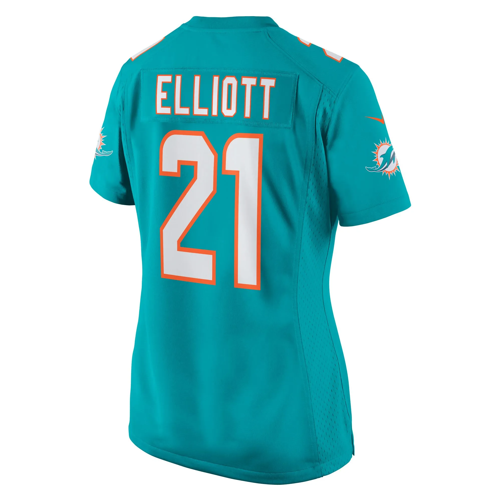 DeShon Elliott Miami Dolphins  Women's  Women's All Player Jersey - Aqua