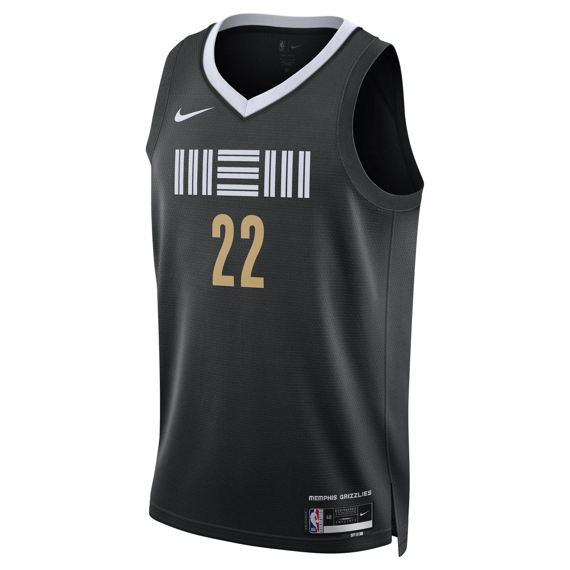 Desmond Bane Memphis Grizzlies  Unisex 2023/24 Swingman Jersey - Black - City Edition