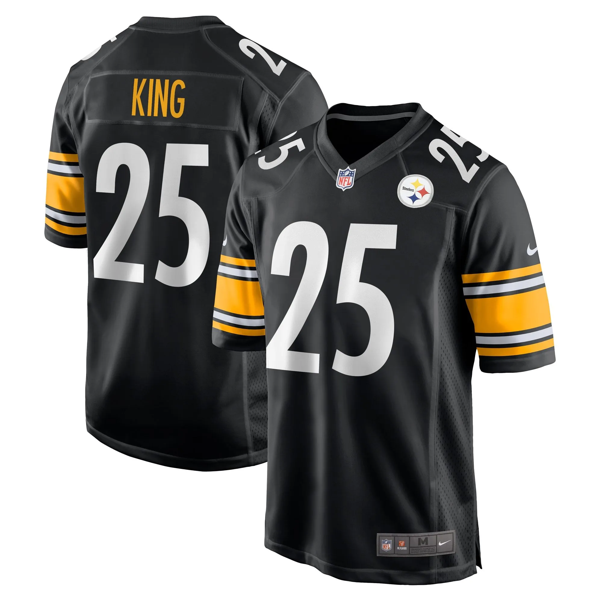 Desmond King Pittsburgh Steelers   Game Jersey -  Black