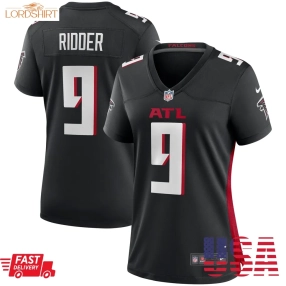 Desmond Ridder Atlanta Falcons  Women's Game Player Jersey   Black