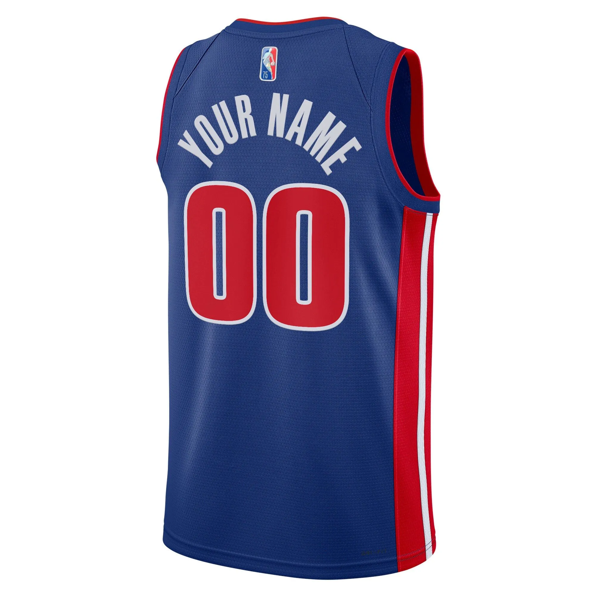 Detroit Pistons  2021/22 Diamond Swingman Custom Jersey - Icon Edition - Blue