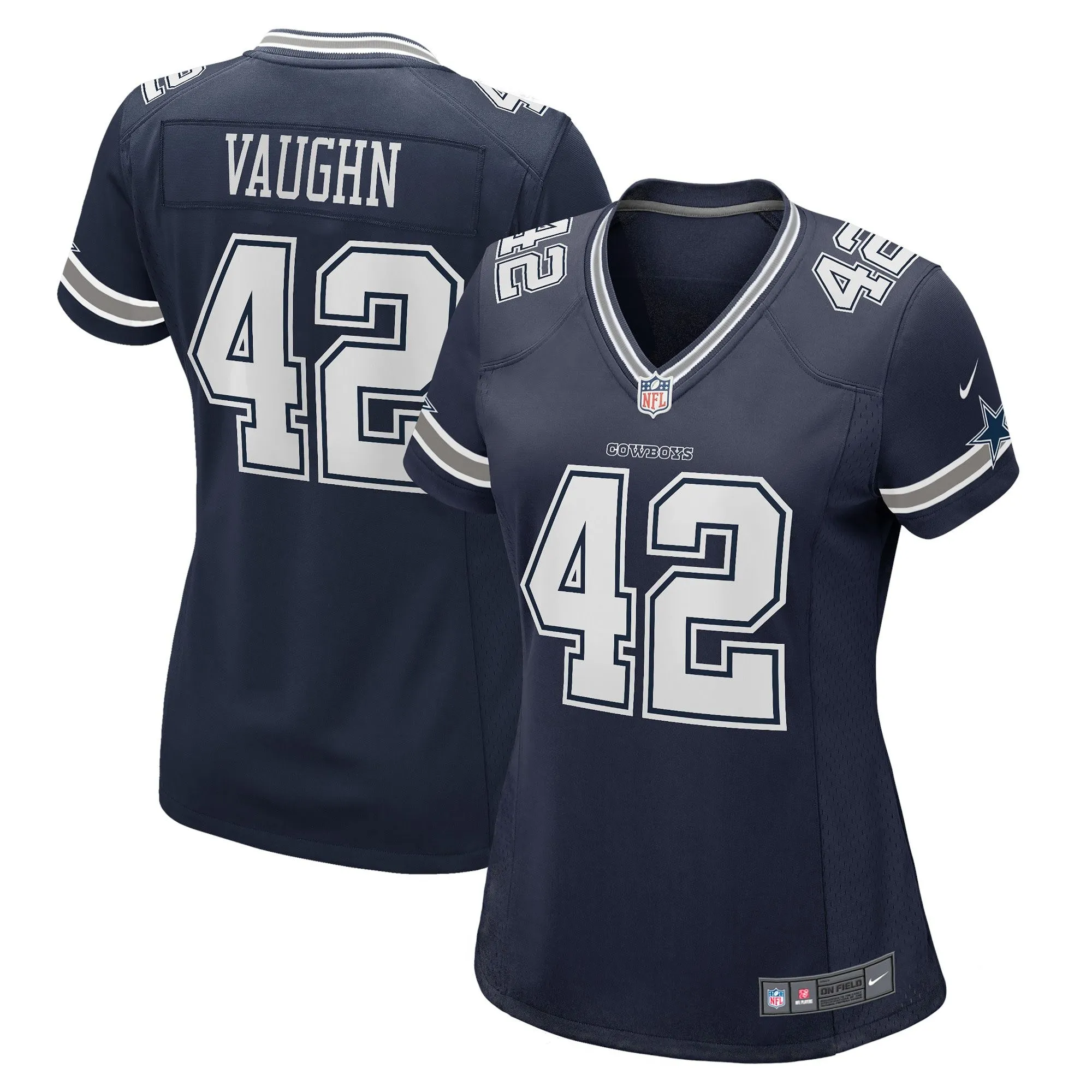 Deuce Vaughn Dallas Cowboys  Women's Game Jersey - Navy