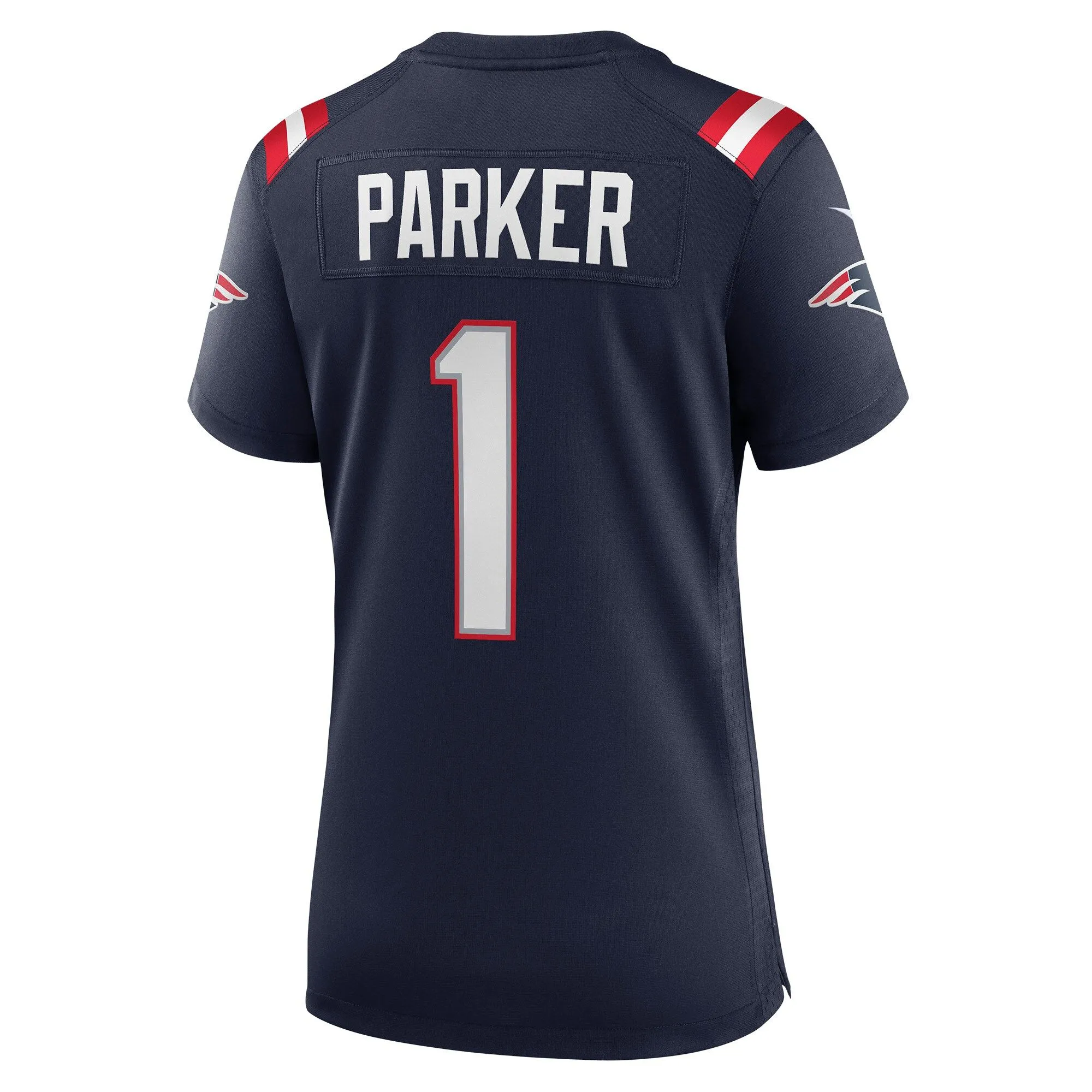 DeVante Parker New England Patriots  Women's Game Jersey - Navy