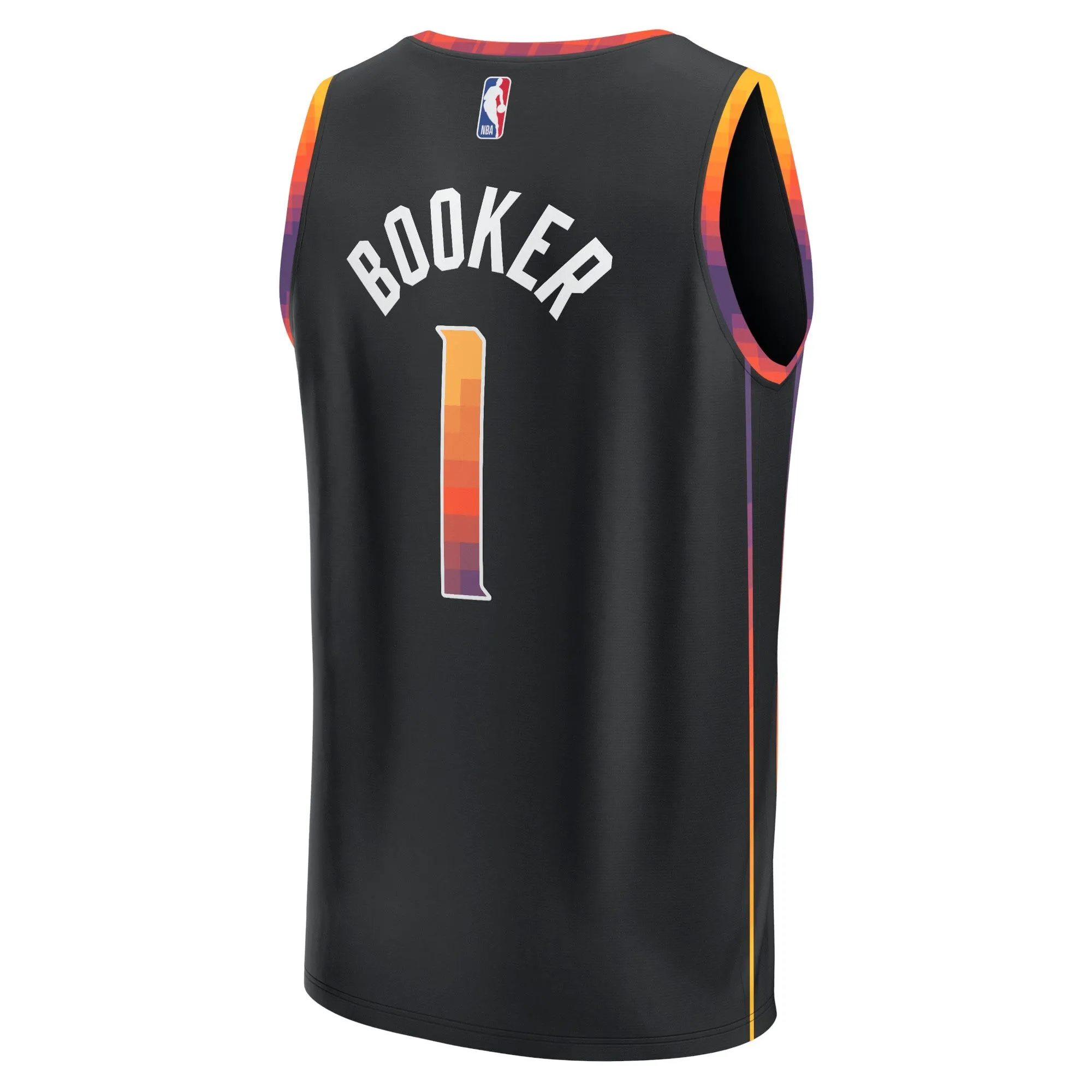 Devin Booker Phoenix Suns Fanatics Branded Youth Fast Break Player Jersey - Statement Edition - Black