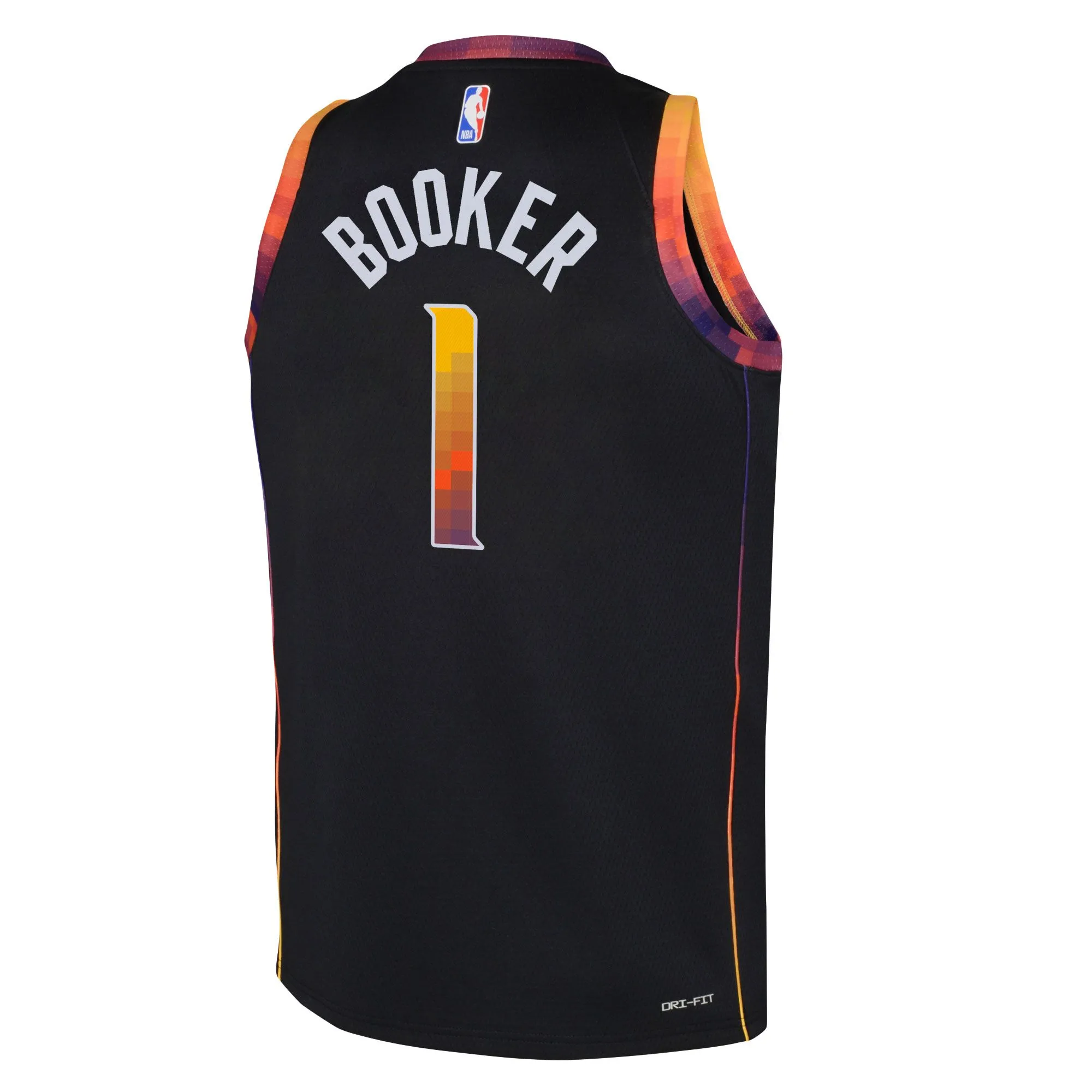 Devin Booker Phoenix Suns Jordan Brand Youth Swingman Jersey - Statement Edition - Black