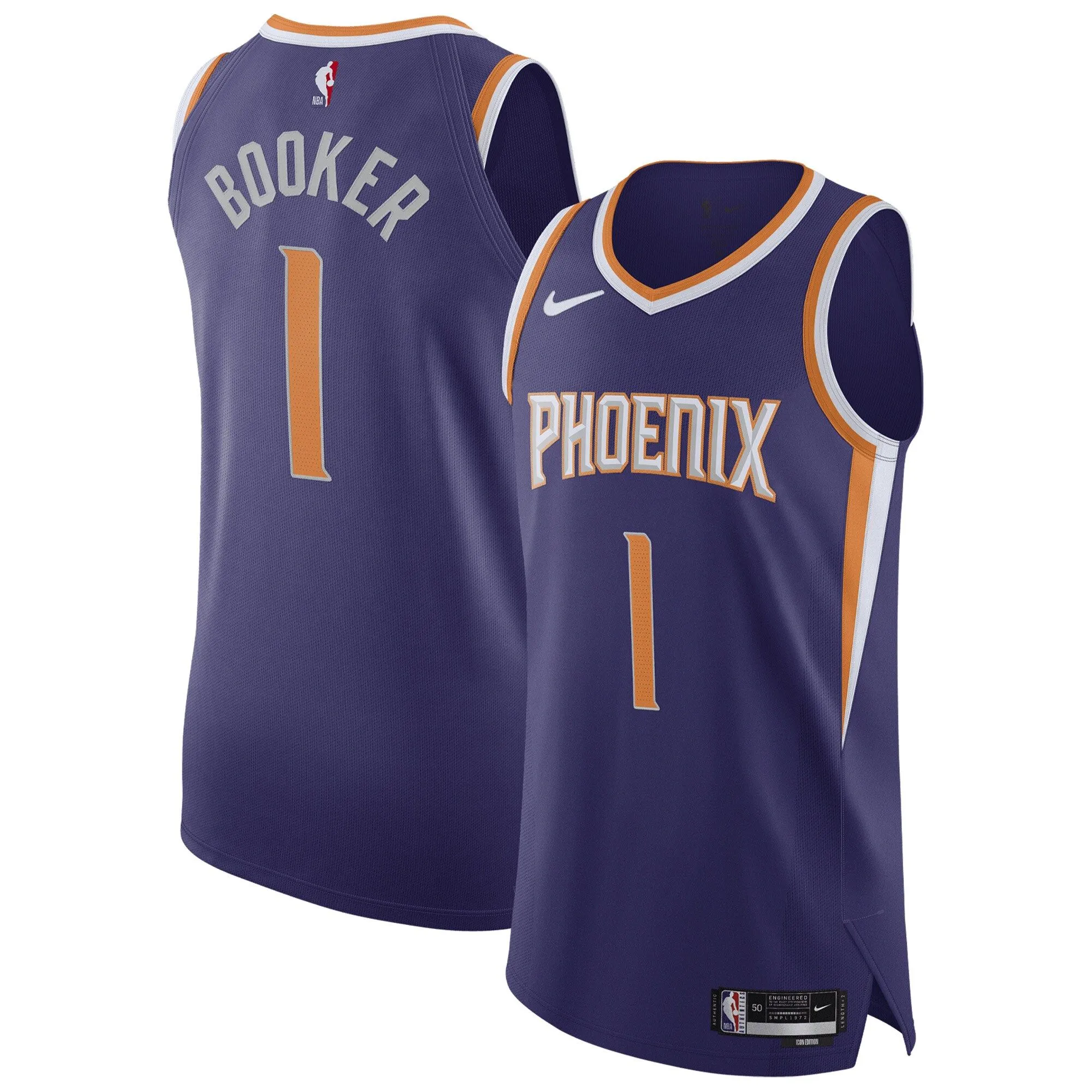 Devin Booker Phoenix Suns   Jersey - Icon Edition - Purple