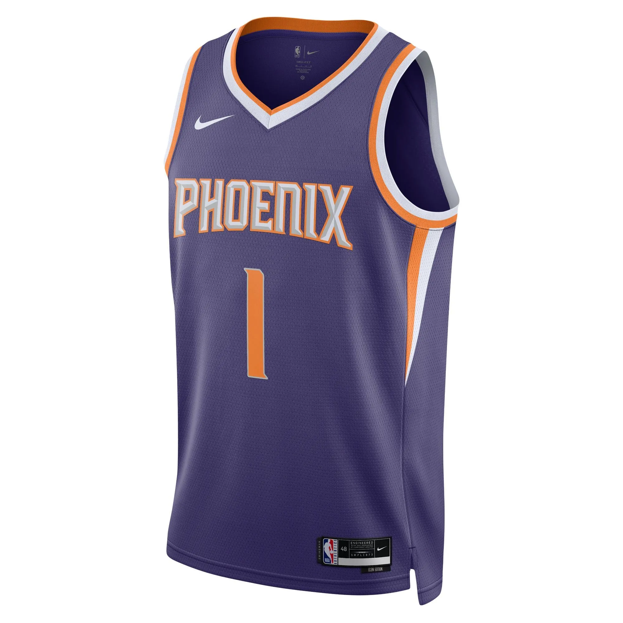 Devin Booker Phoenix Suns  Unisex Swingman Jersey - Icon Edition - Purple