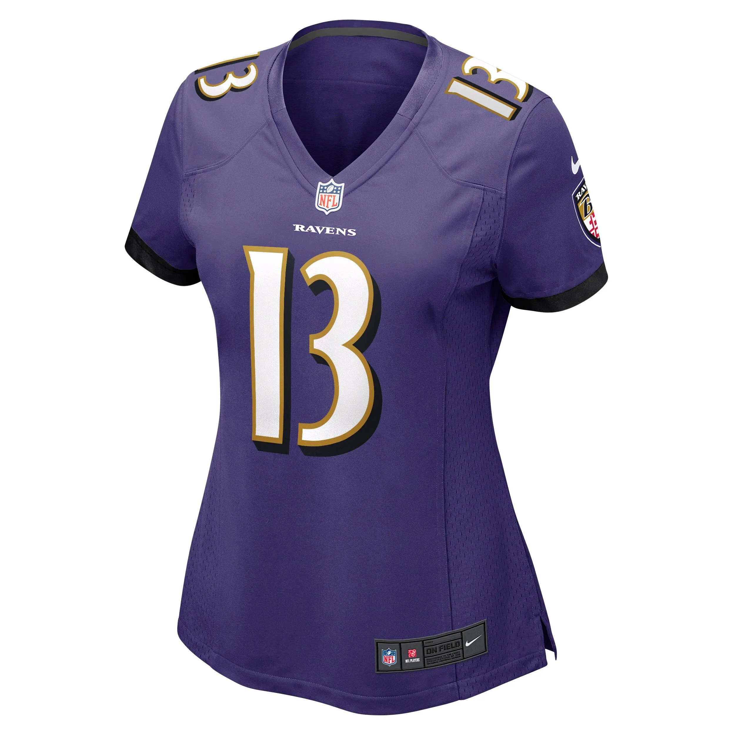 Devin Duvernay Baltimore Ravens  Women's Game Jersey - Purple