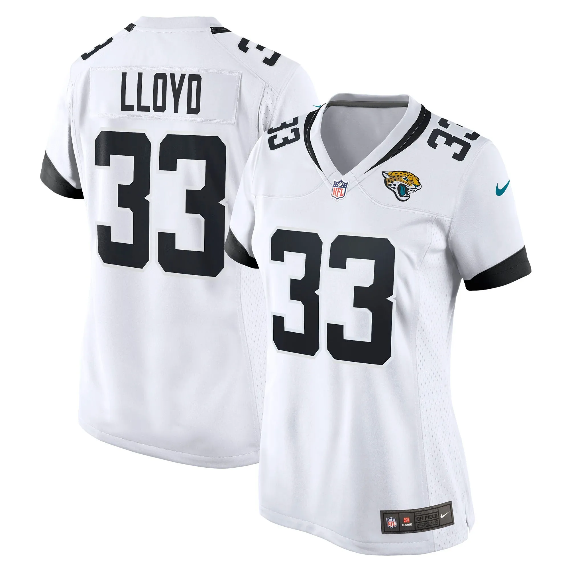 Devin Lloyd Jacksonville Jaguars  Women's Away Game Player Jersey - White