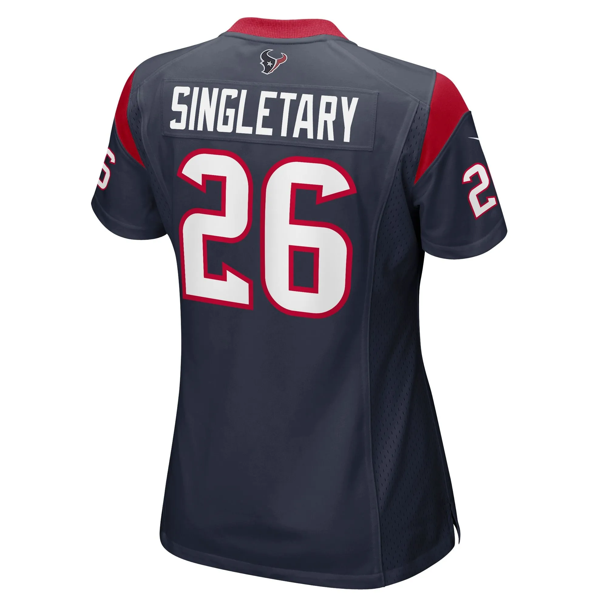 Devin Singletary Houston Texans  Women's Team Game Jersey - Navy