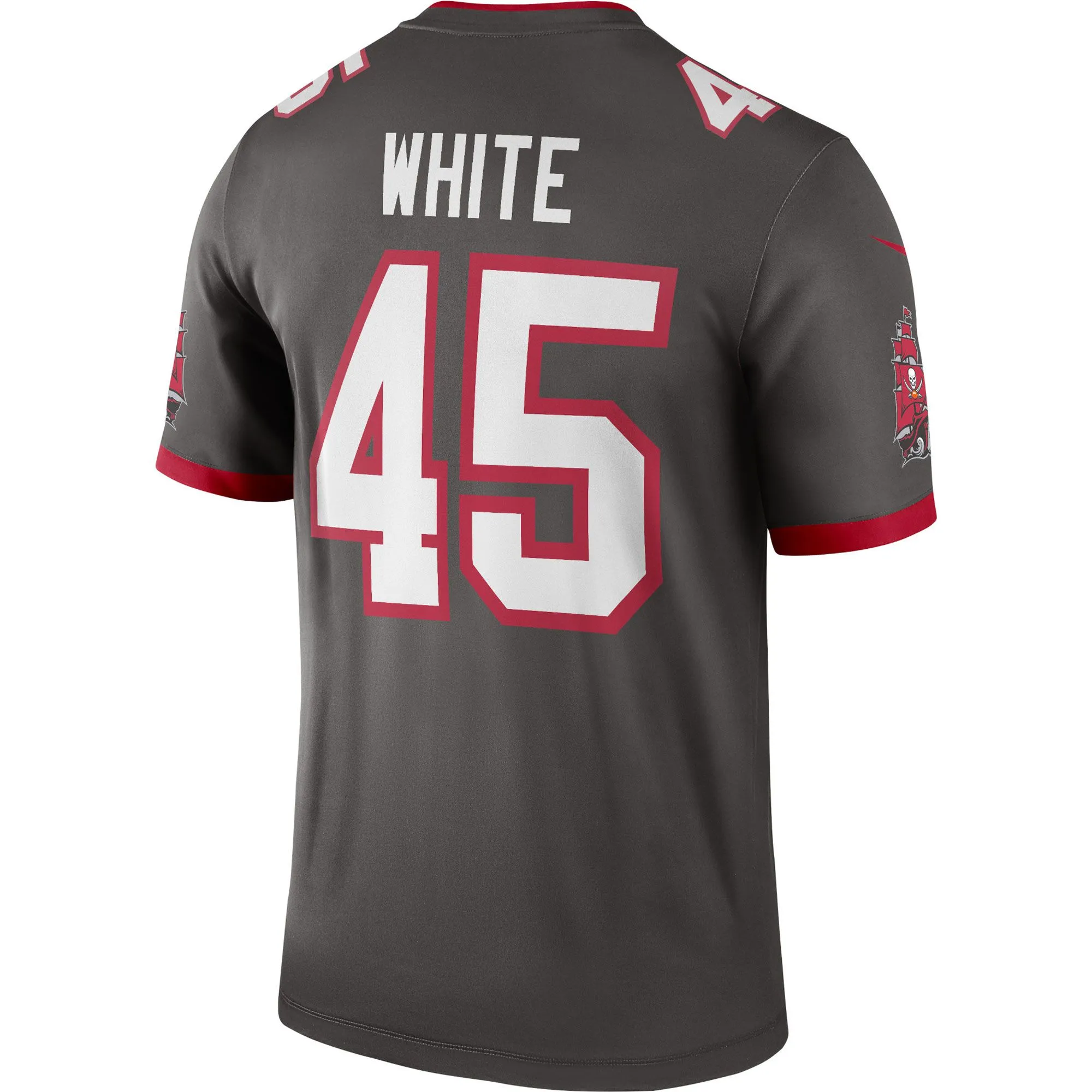 Devin White Tampa Bay Buccaneers  Alternate Legend Jersey - Pewter