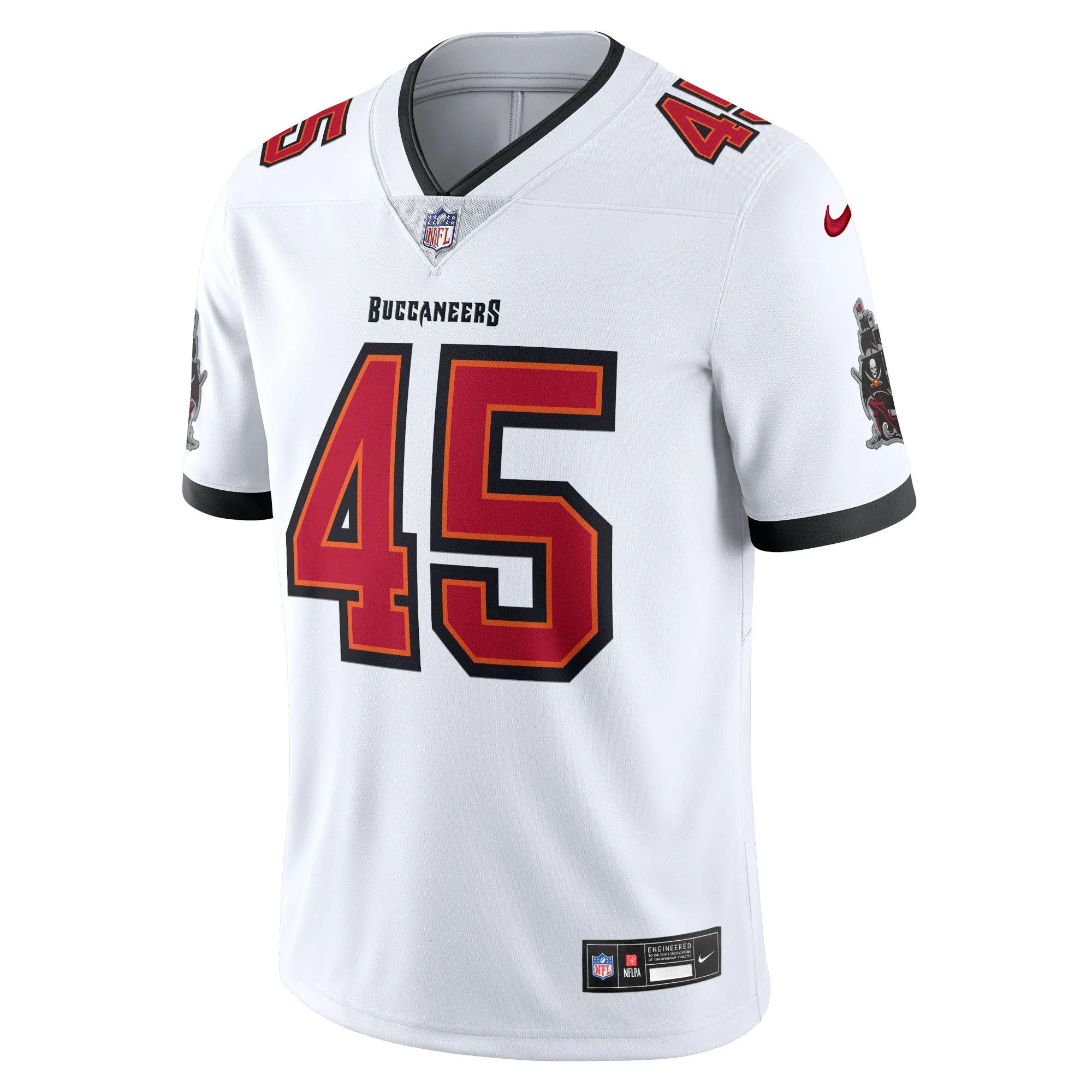 Devin White Tampa Bay Buccaneers   Vapor Untouchable Limited Jersey - White