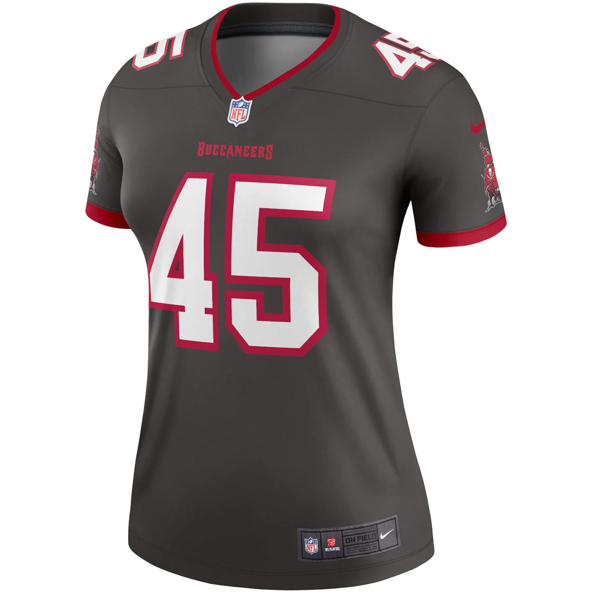 Devin White Tampa Bay Buccaneers  Women's Alternate Legend Jersey - Pewter