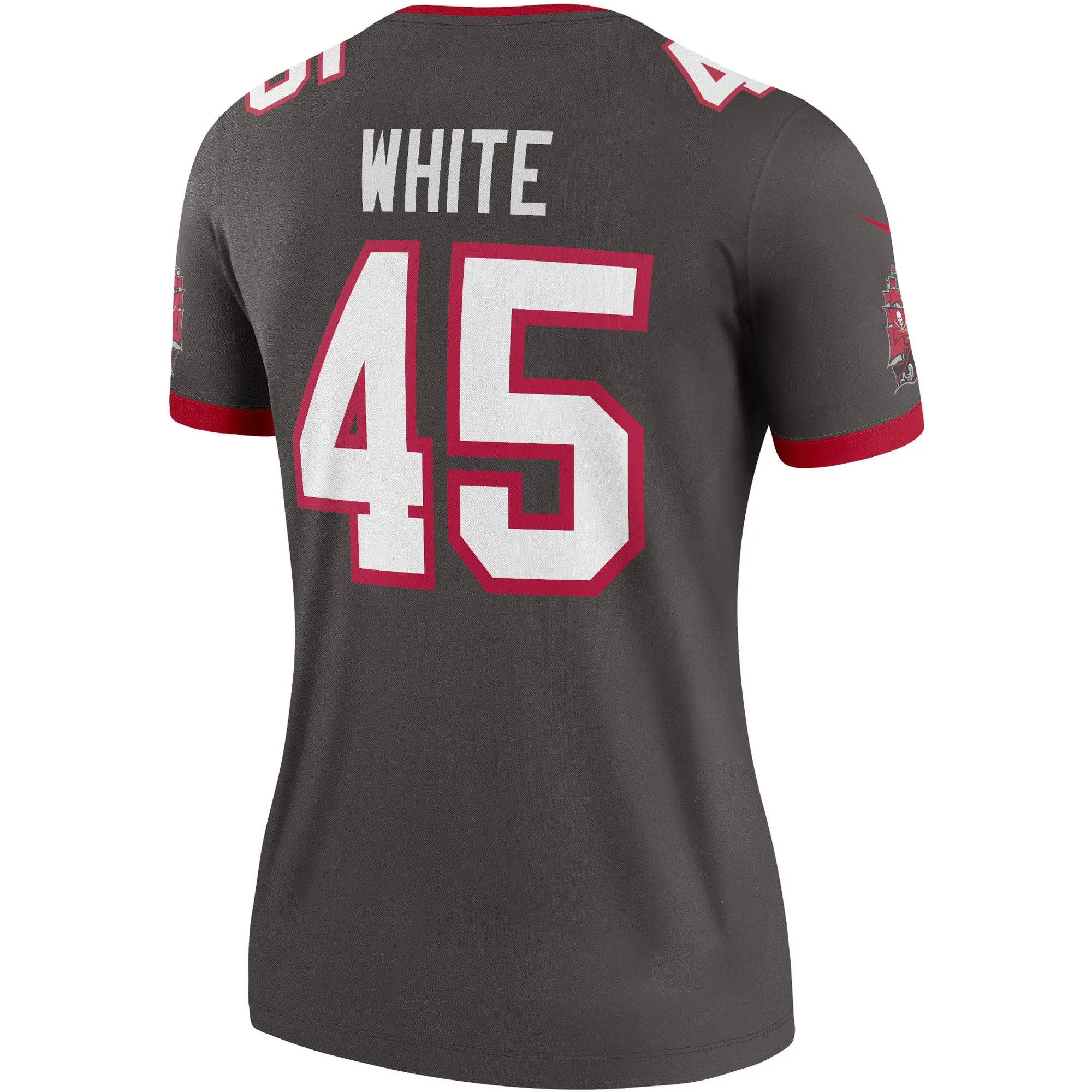 Devin White Tampa Bay Buccaneers  Women's Alternate Legend Jersey - Pewter