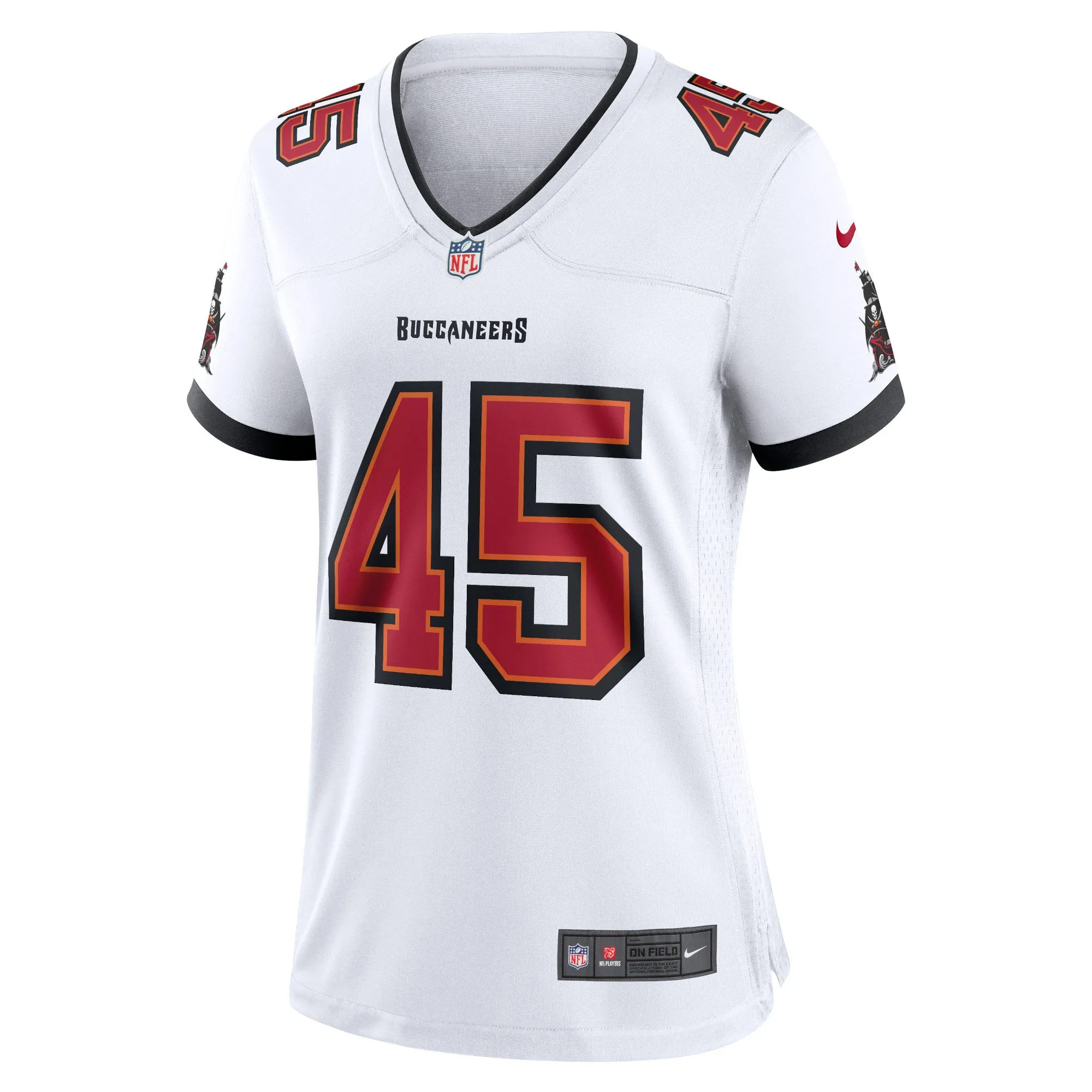 Devin White Tampa Bay Buccaneers  Women's Game Jersey - White