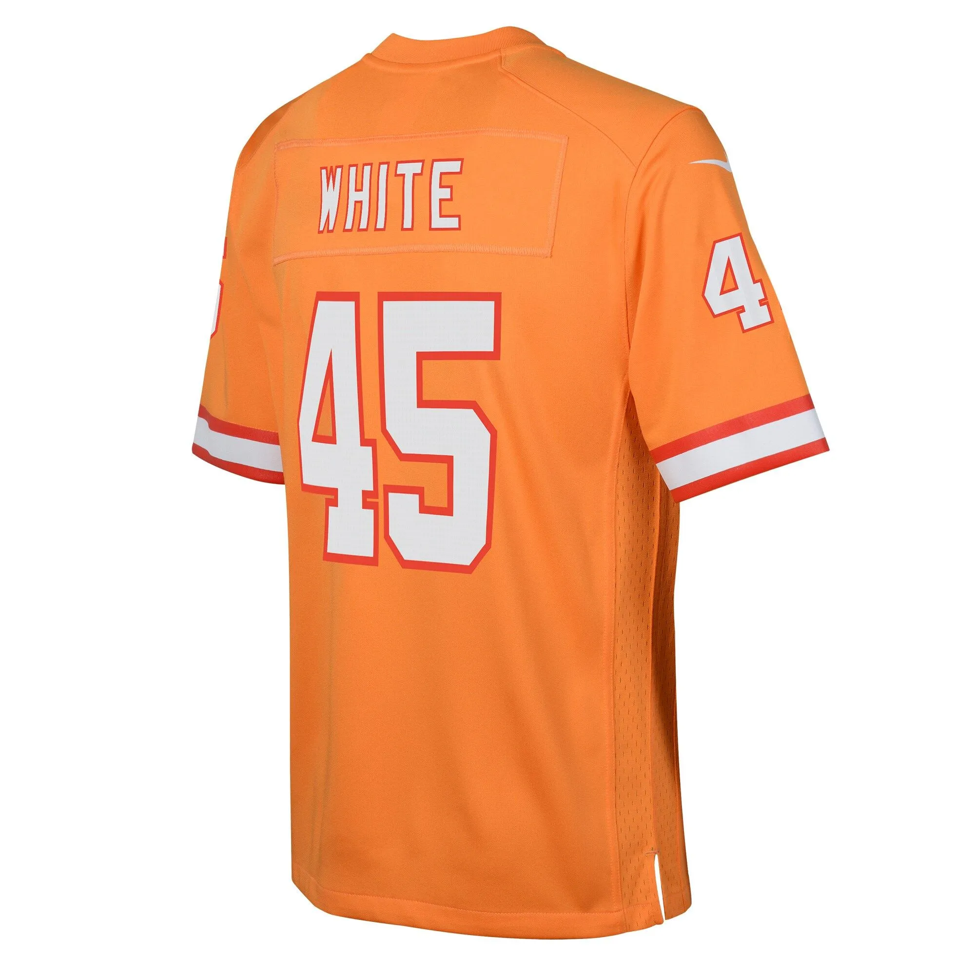 Devin White Tampa Bay Buccaneers  Youth Game Jersey - Orange