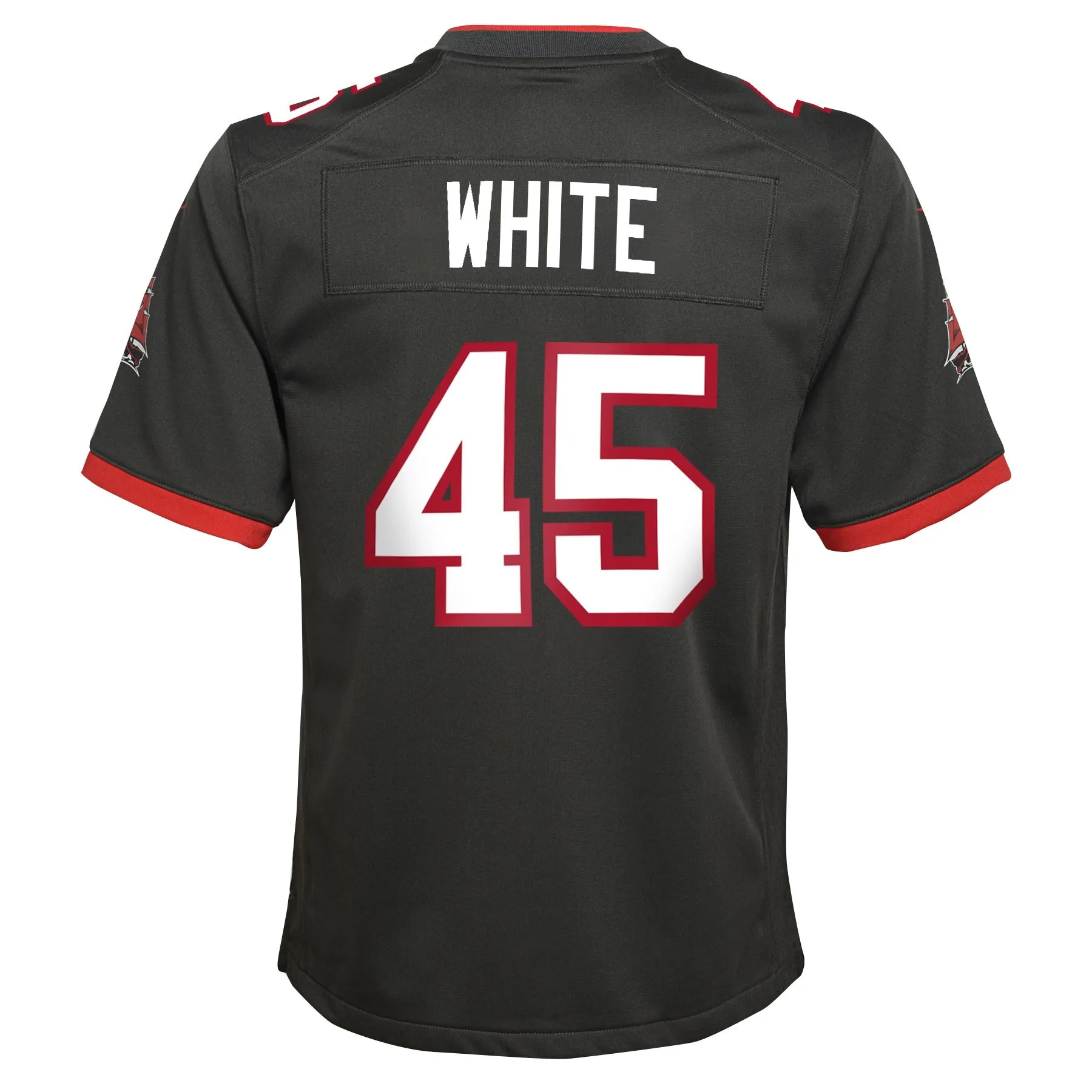 Devin White Tampa Bay Buccaneers  Youth Game Jersey - Pewter