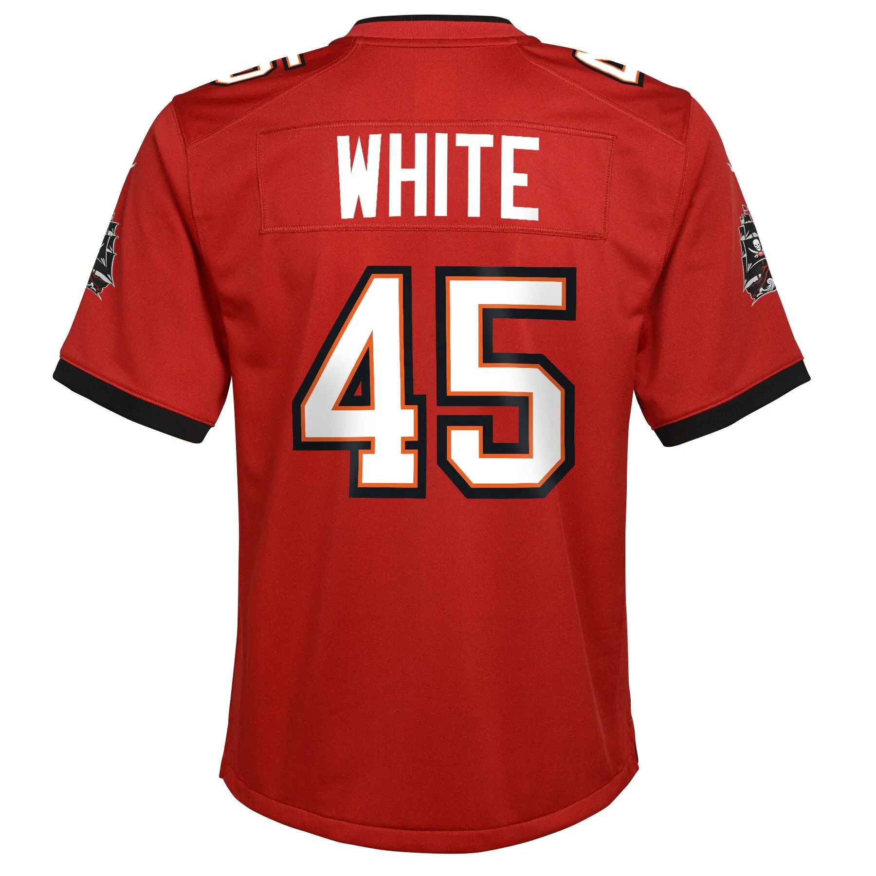 Devin White Tampa Bay Buccaneers  Youth Game Jersey - Red