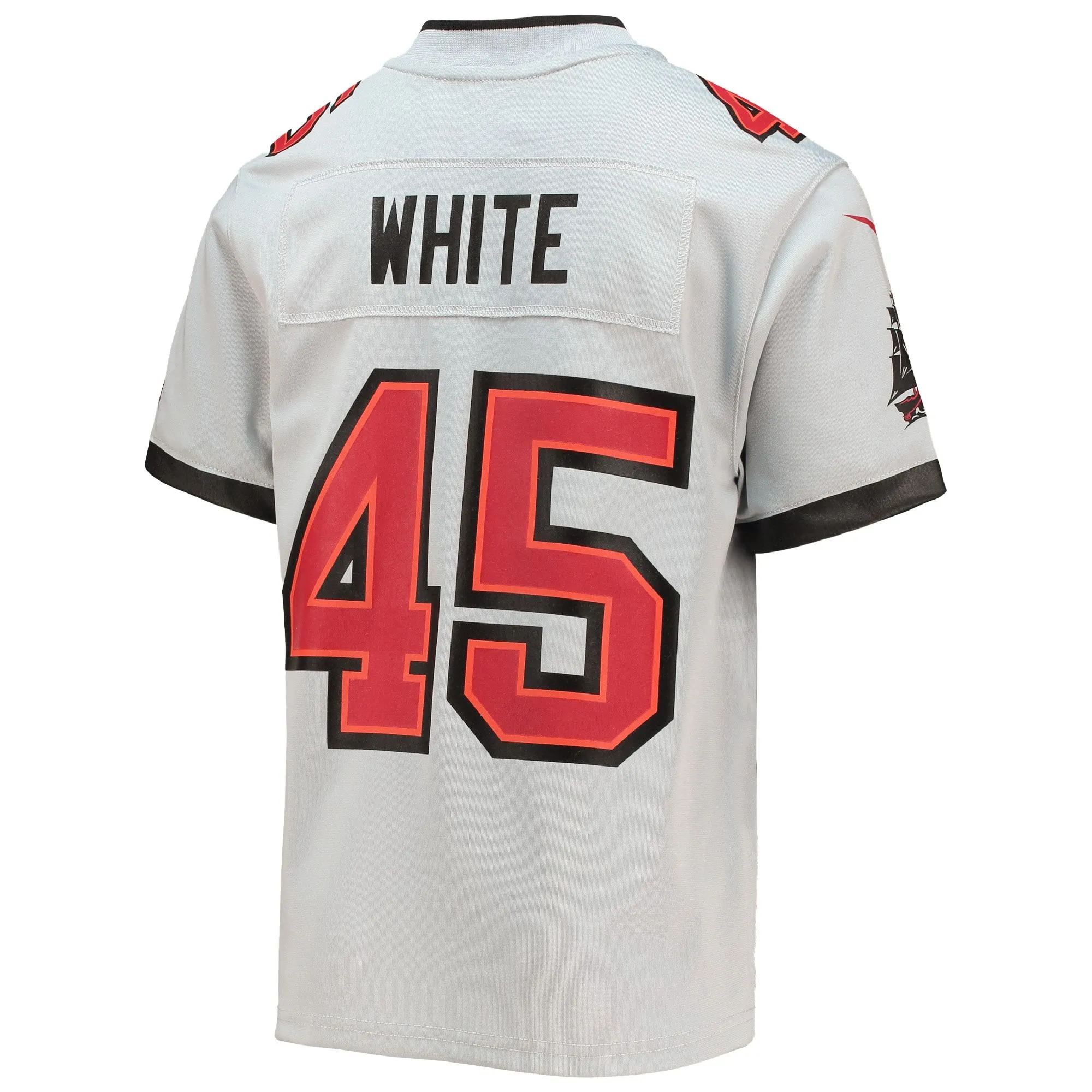 Devin White Tampa Bay Buccaneers  Youth Inverted Team Game Jersey - Gray