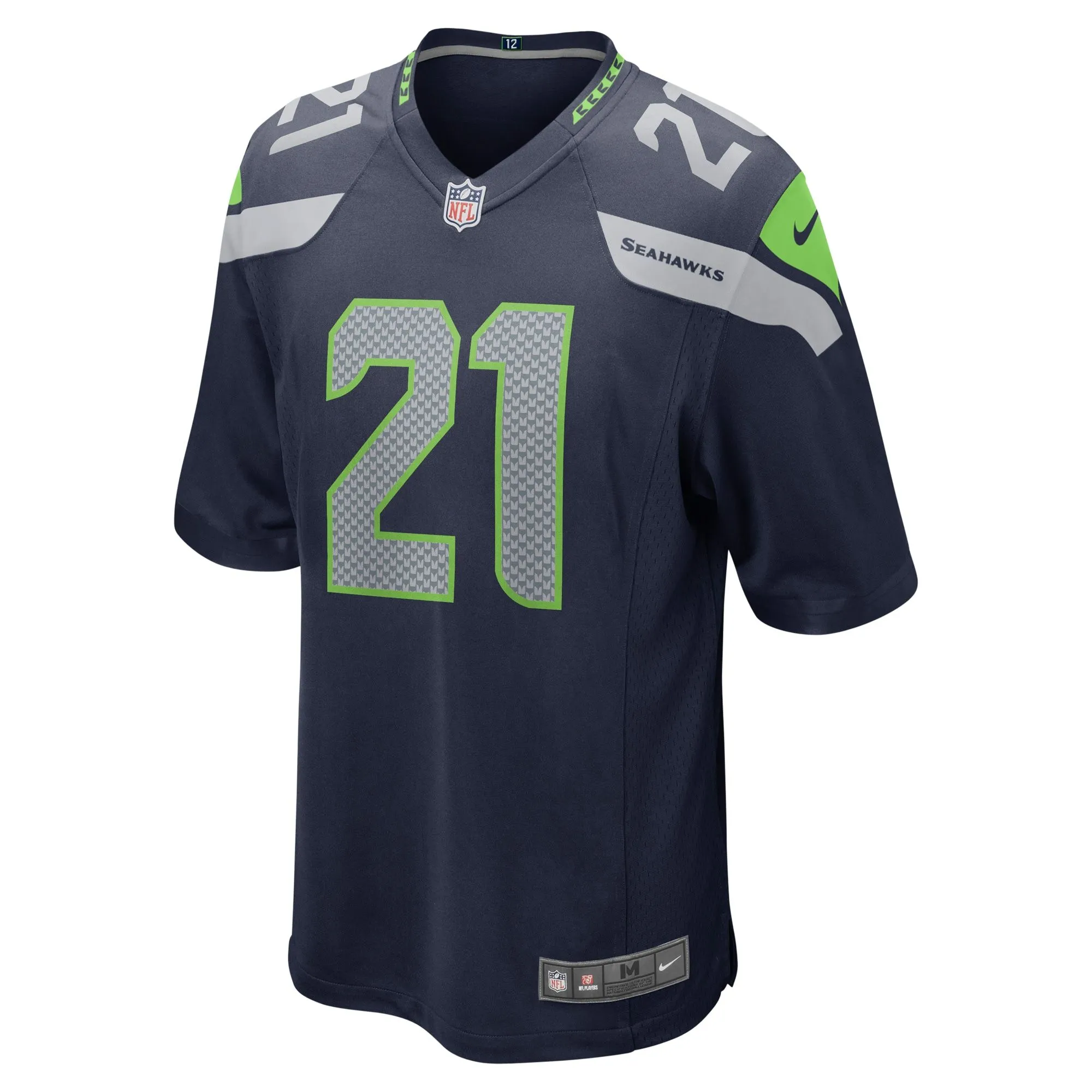 Devon Witherspoon Seattle Seahawks  2023 NFL Draft First Round Pick Game Jersey - College Navy