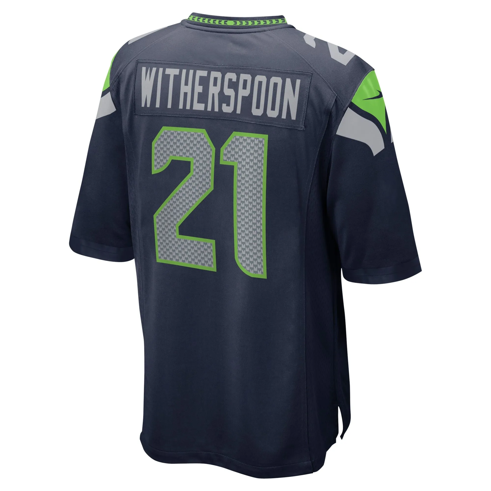 Devon Witherspoon Seattle Seahawks  2023 NFL Draft First Round Pick Game Jersey - College Navy