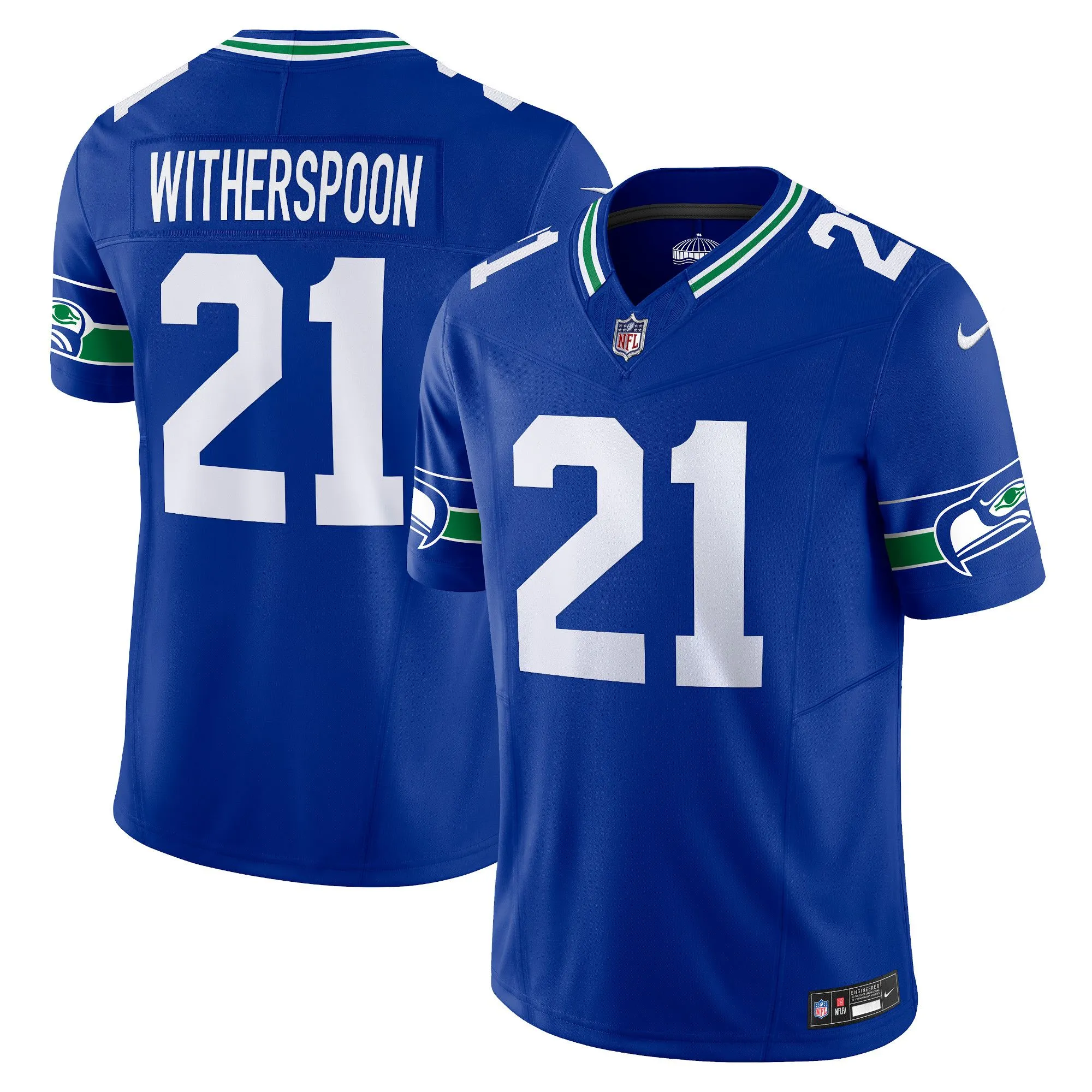 Devon Witherspoon Seattle Seahawks  Alternate Vapor F.U.S.E. Limited Jersey - Royal