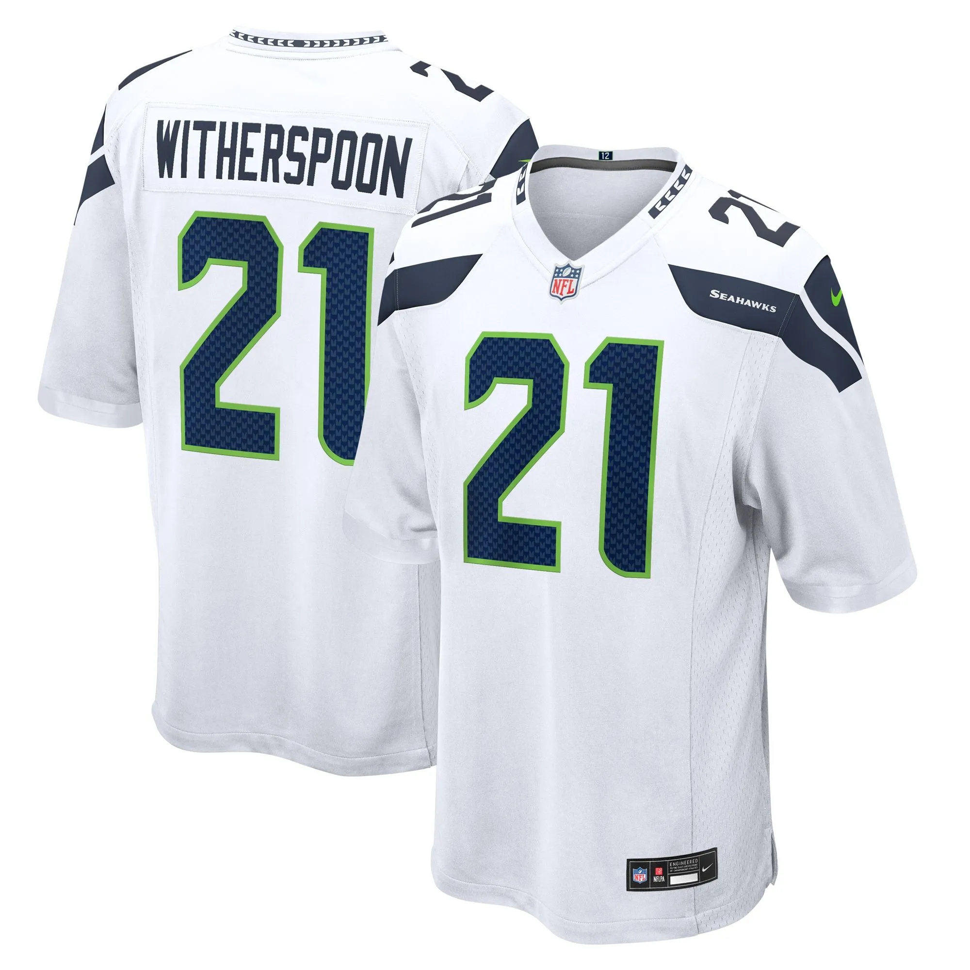 Devon Witherspoon Seattle Seahawks  Away Game Jersey - White