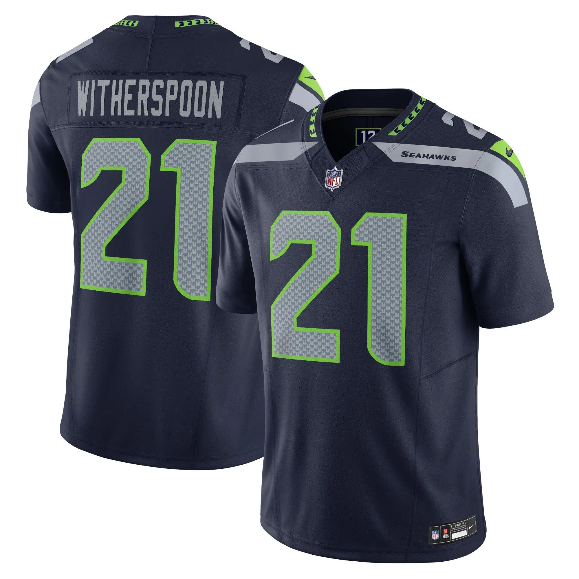 Devon Witherspoon Seattle Seahawks  Vapor F.U.S.E. Limited Jersey - Navy