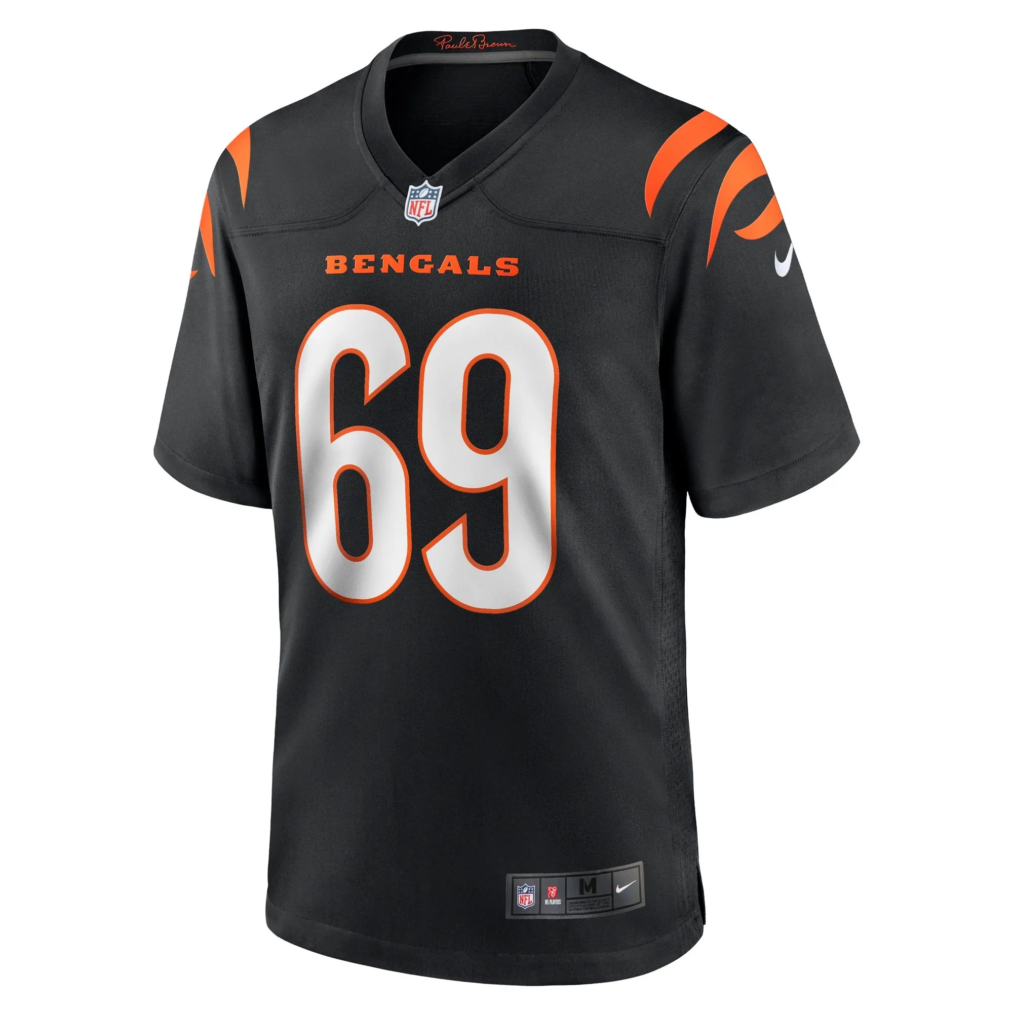 Devonnsha Maxwell Cincinnati Bengals  Team Game Jersey -  Black