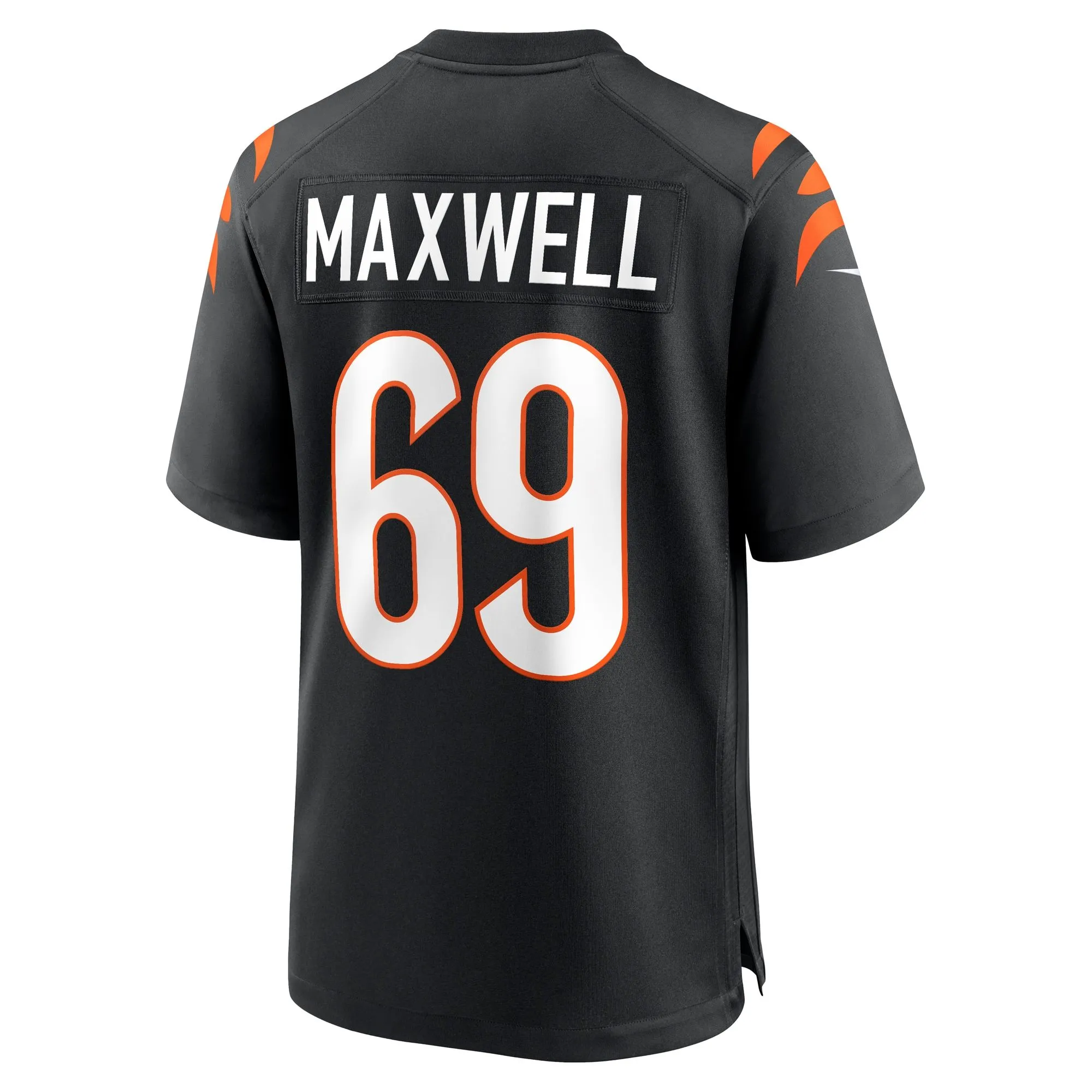 Devonnsha Maxwell Cincinnati Bengals  Team Game Jersey -  Black