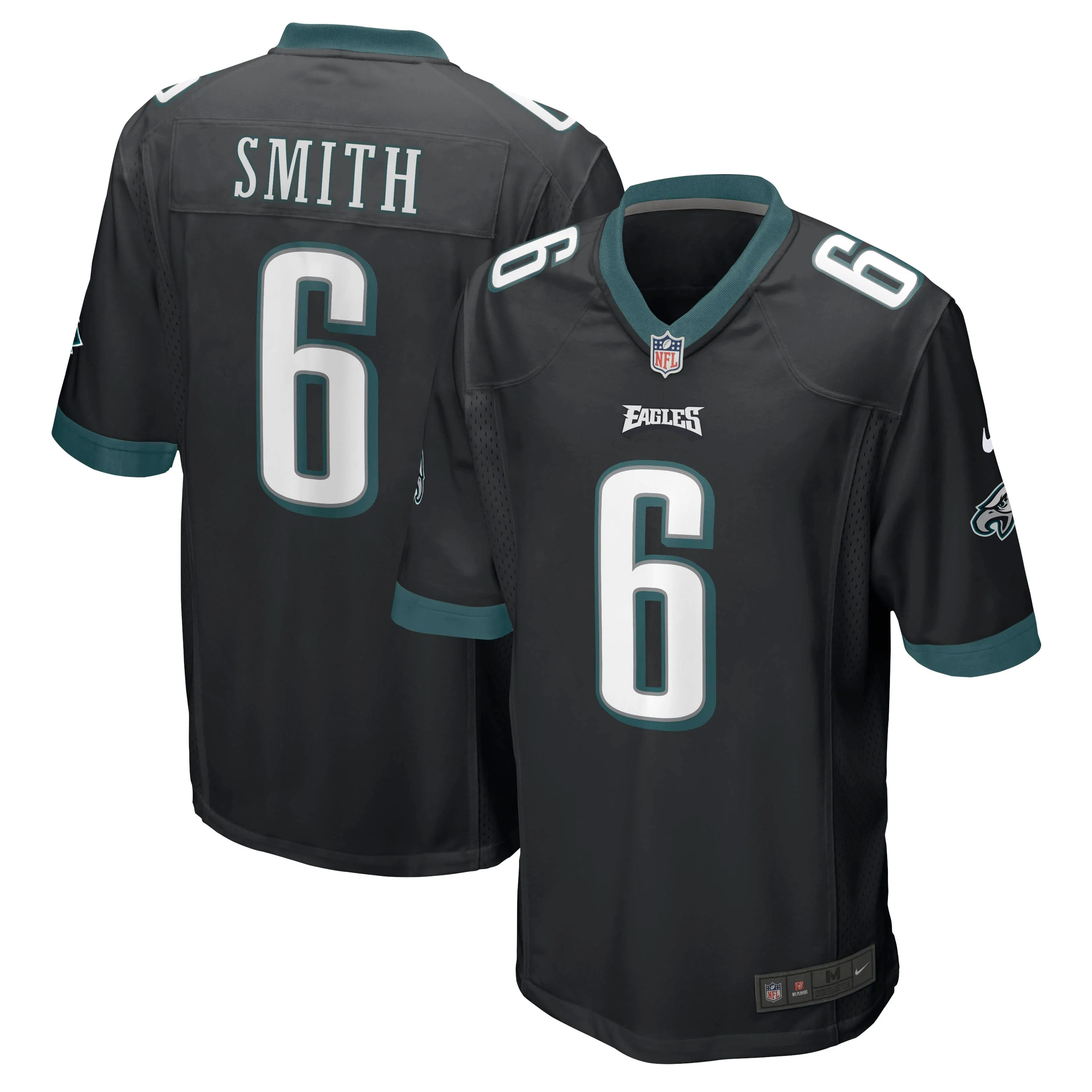 DeVonta Smith Philadelphia Eagles  Game Jersey - Black