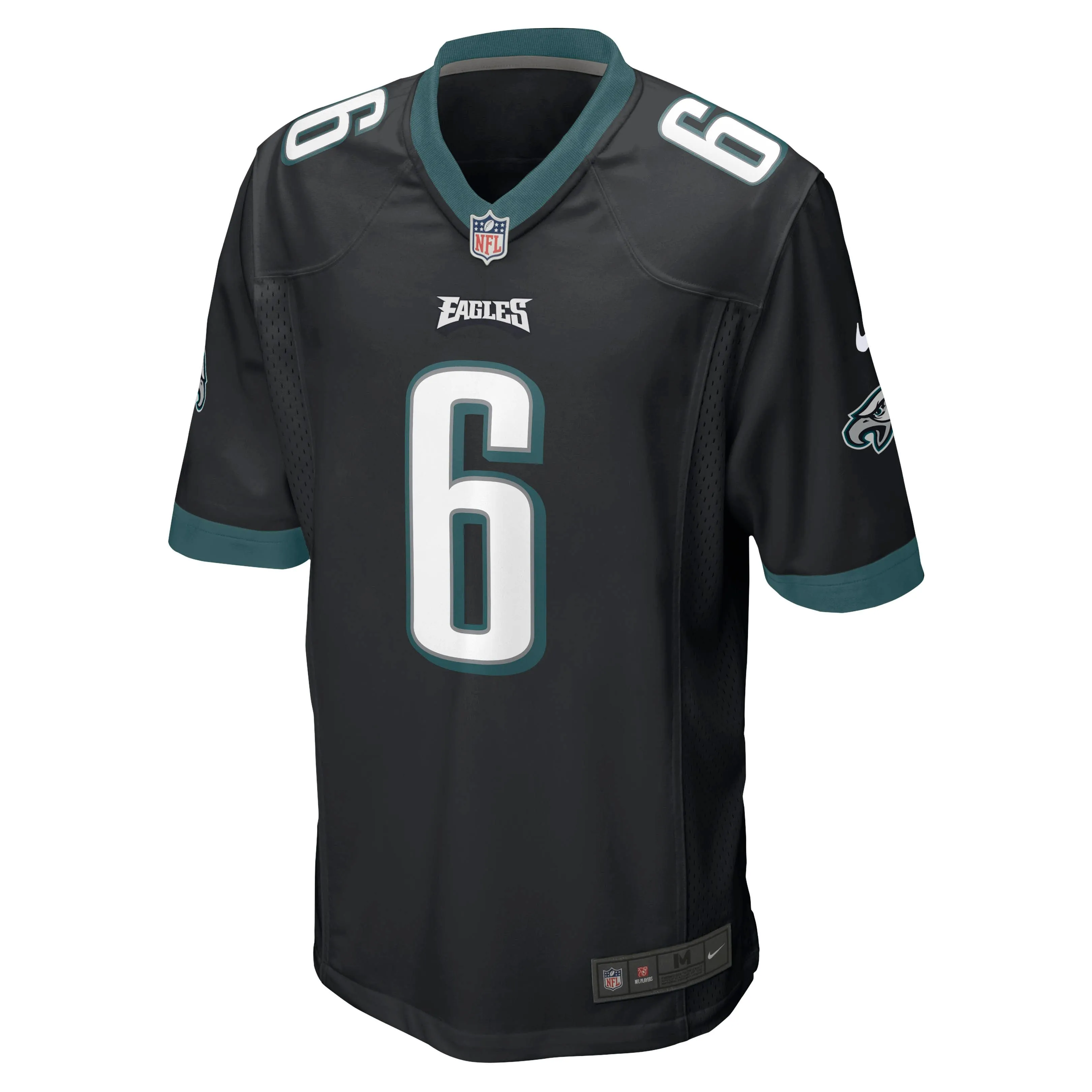 DeVonta Smith Philadelphia Eagles  Game Jersey - Black