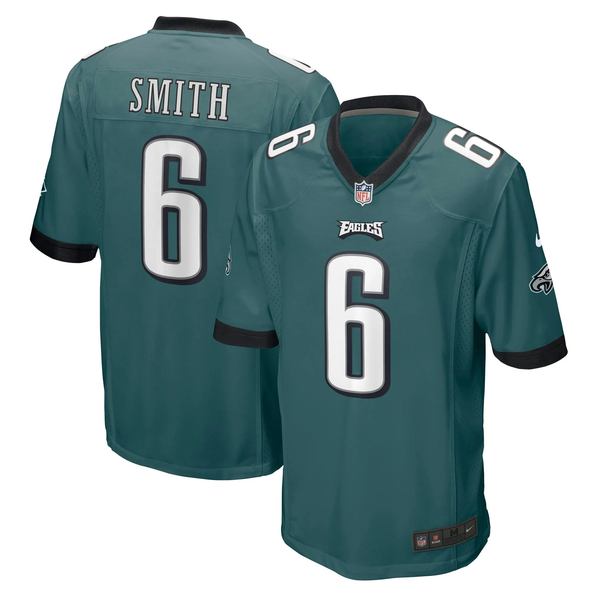 DeVonta Smith Philadelphia Eagles  Player Game Jersey - Midnight Green