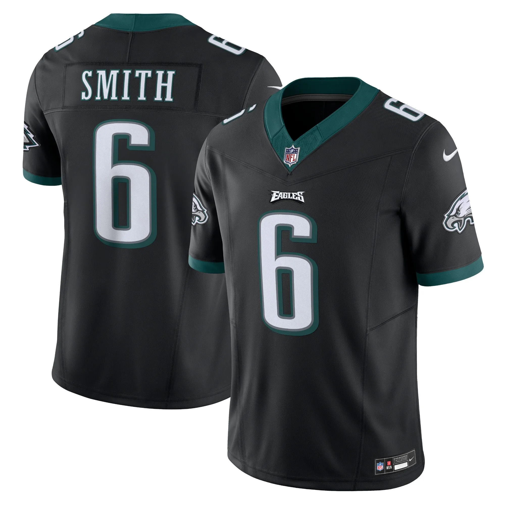 DeVonta Smith Philadelphia Eagles  Vapor F.U.S.E. Limited Jersey - Black