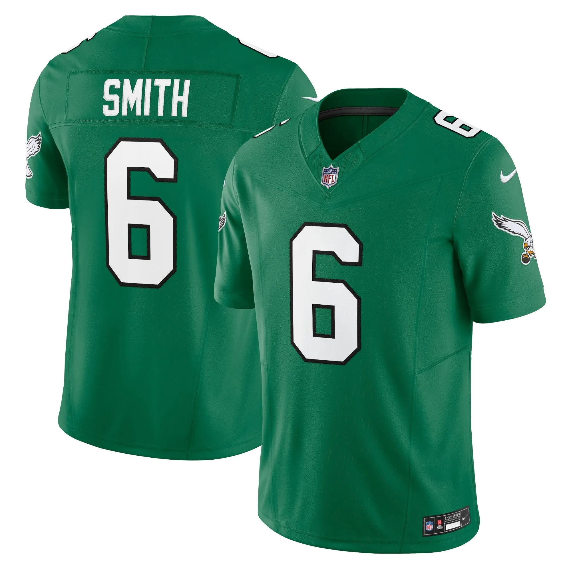 DeVonta Smith Philadelphia Eagles  Vapor F.U.S.E. Limited Jersey - Kelly Green