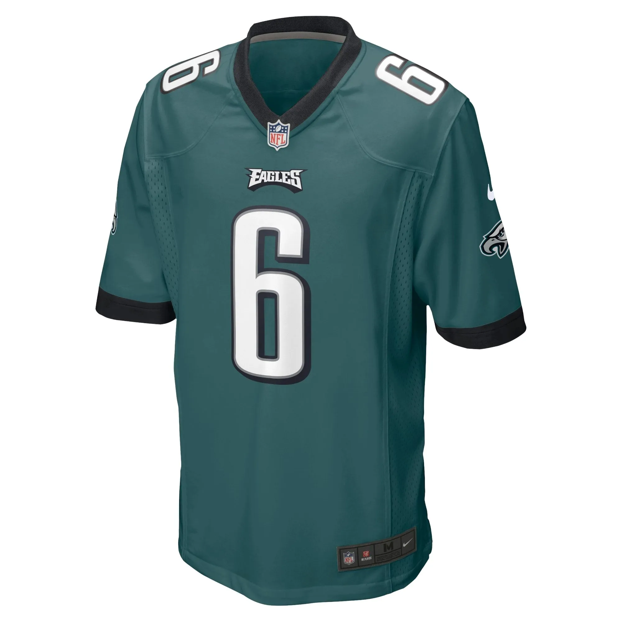 DeVonta Smith Philadelphia Eagles  Youth Game Jersey - Green