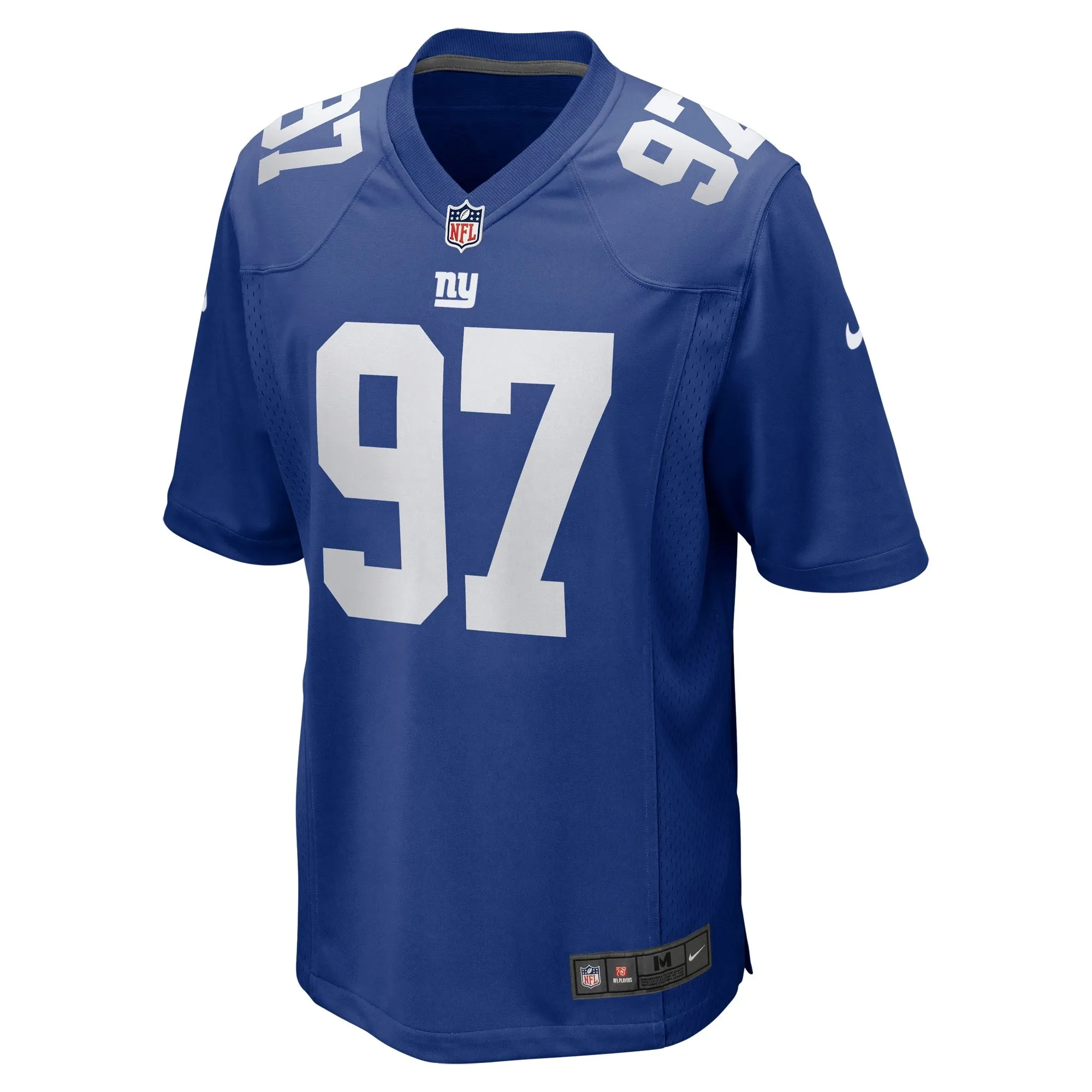 Dexter Lawrence II New York Giants  Team Game Player Jersey - Royal