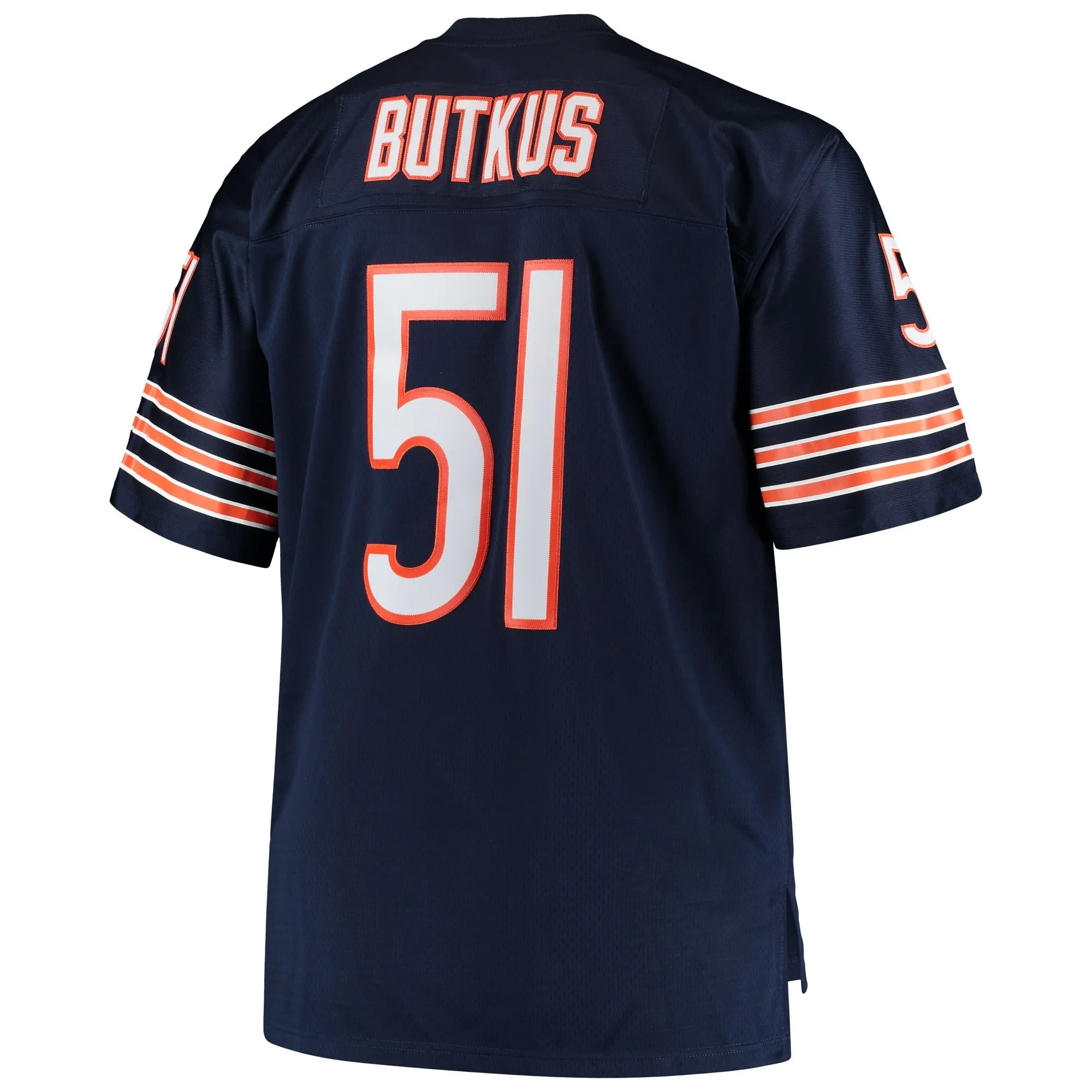 Dick Butkus Chicago Bears Mitchell & Ness Big & Tall 1966 Retired Player Replica Jersey - Navy