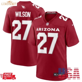 Divaad Wilson Arizona Cardinals  Team Game Jersey    Cardinal