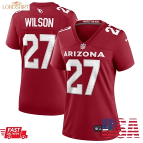 Divaad Wilson Arizona Cardinals  Women's Team Game Jersey    Cardinal