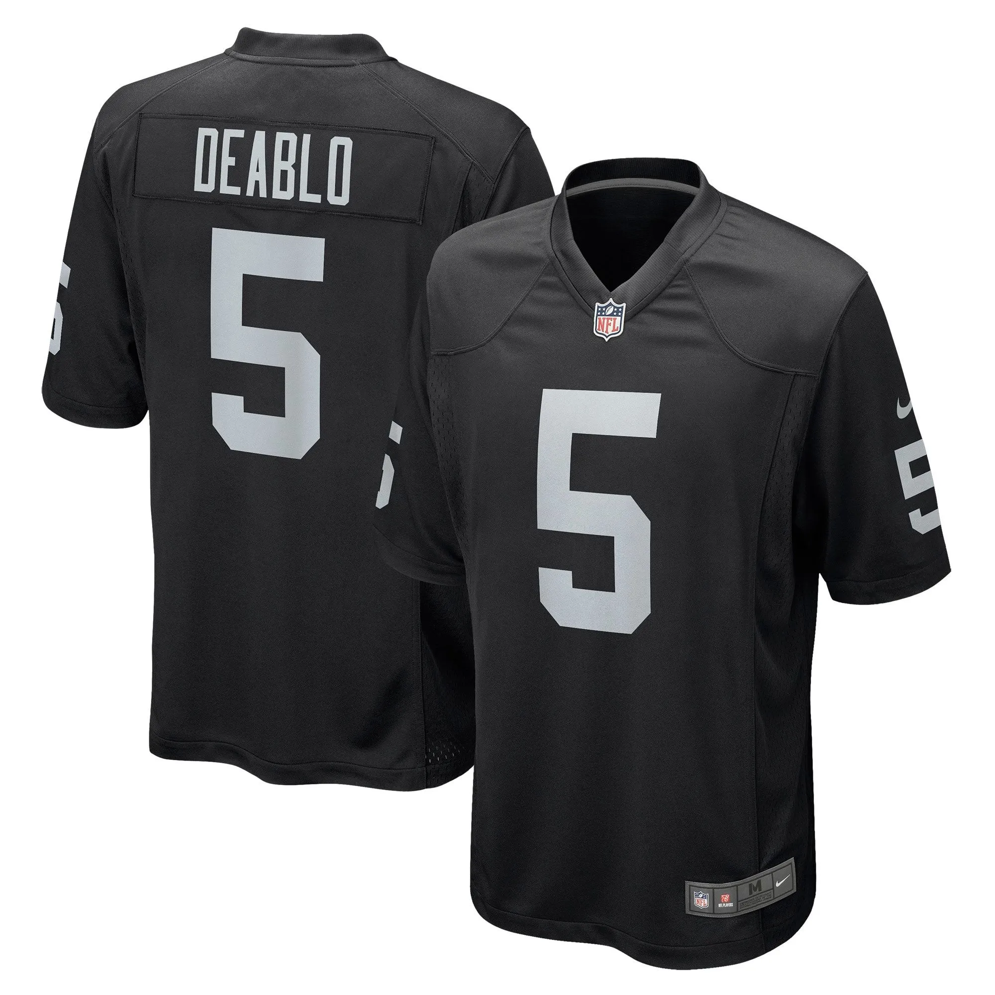 Divine Deablo Las Vegas Raiders  Player Game Jersey - Black