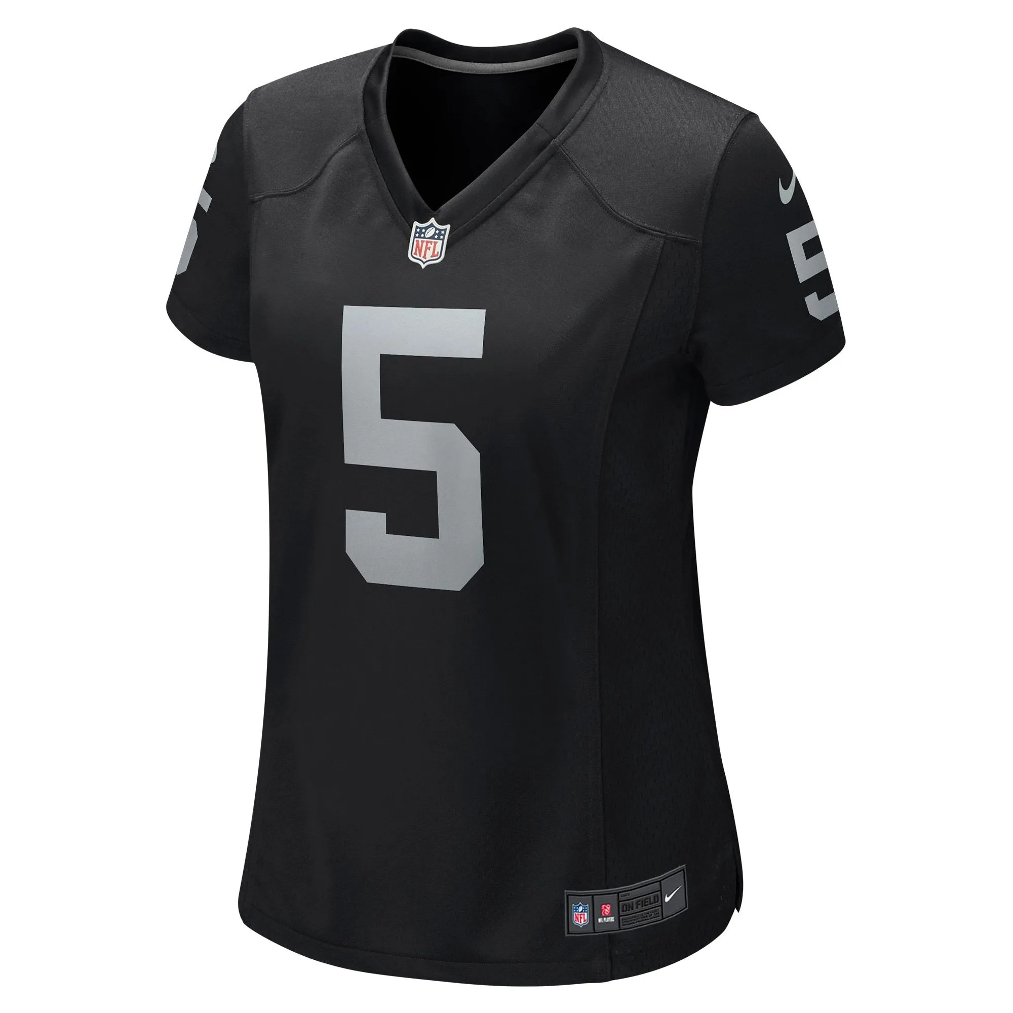 Divine Deablo Las Vegas Raiders  Women's Player Game Jersey - Black