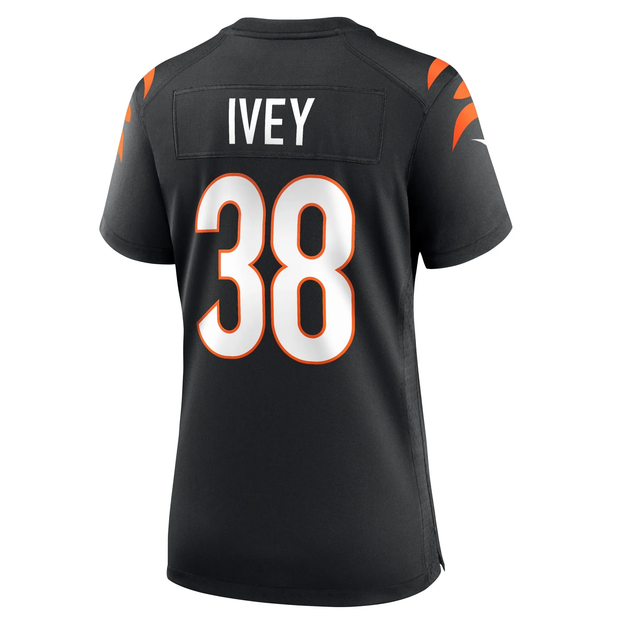 DJ Ivey Cincinnati Bengals  Women's Team Game Jersey -  Black