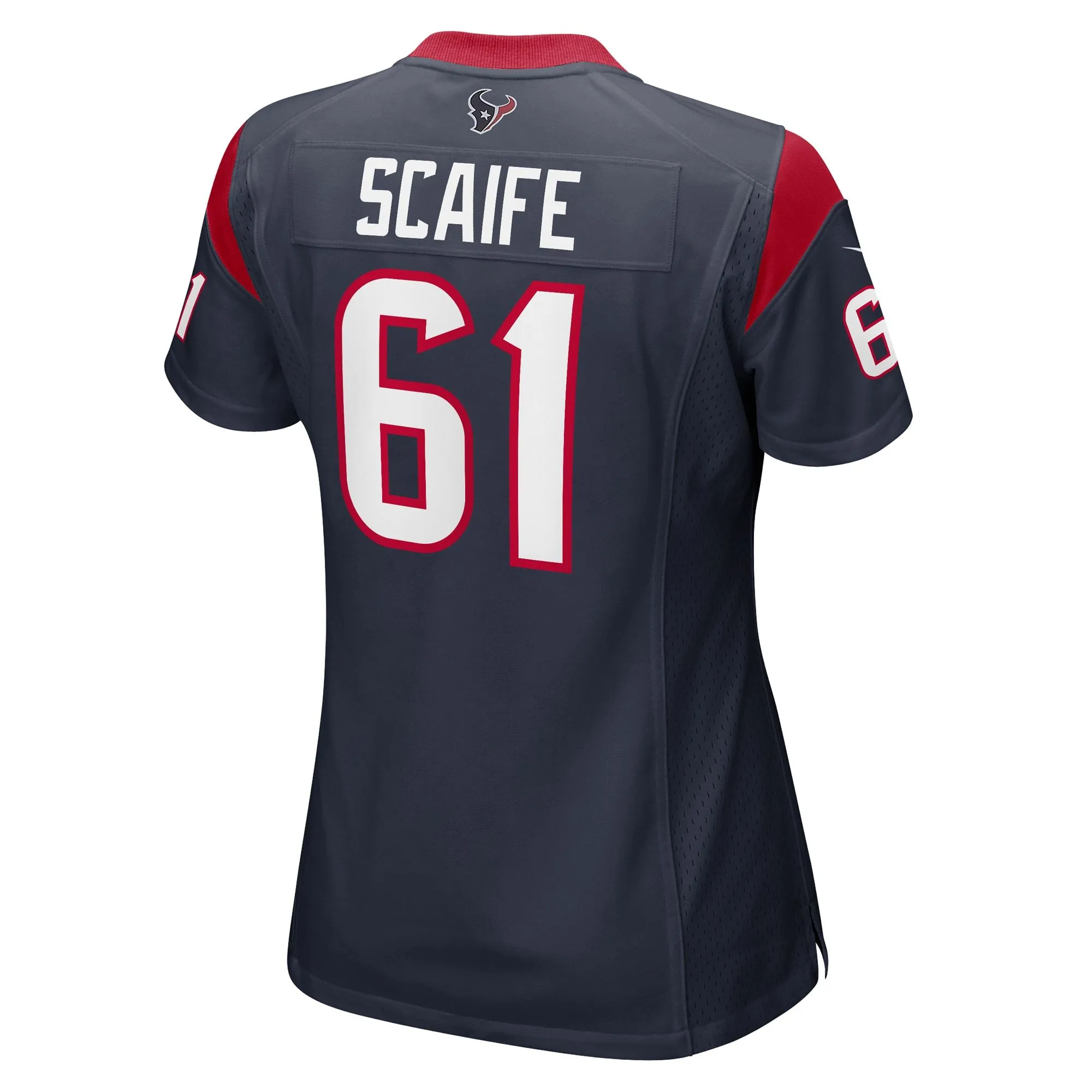 DJ Scaife Jr Houston Texans  Women's Team Game Jersey -  Navy