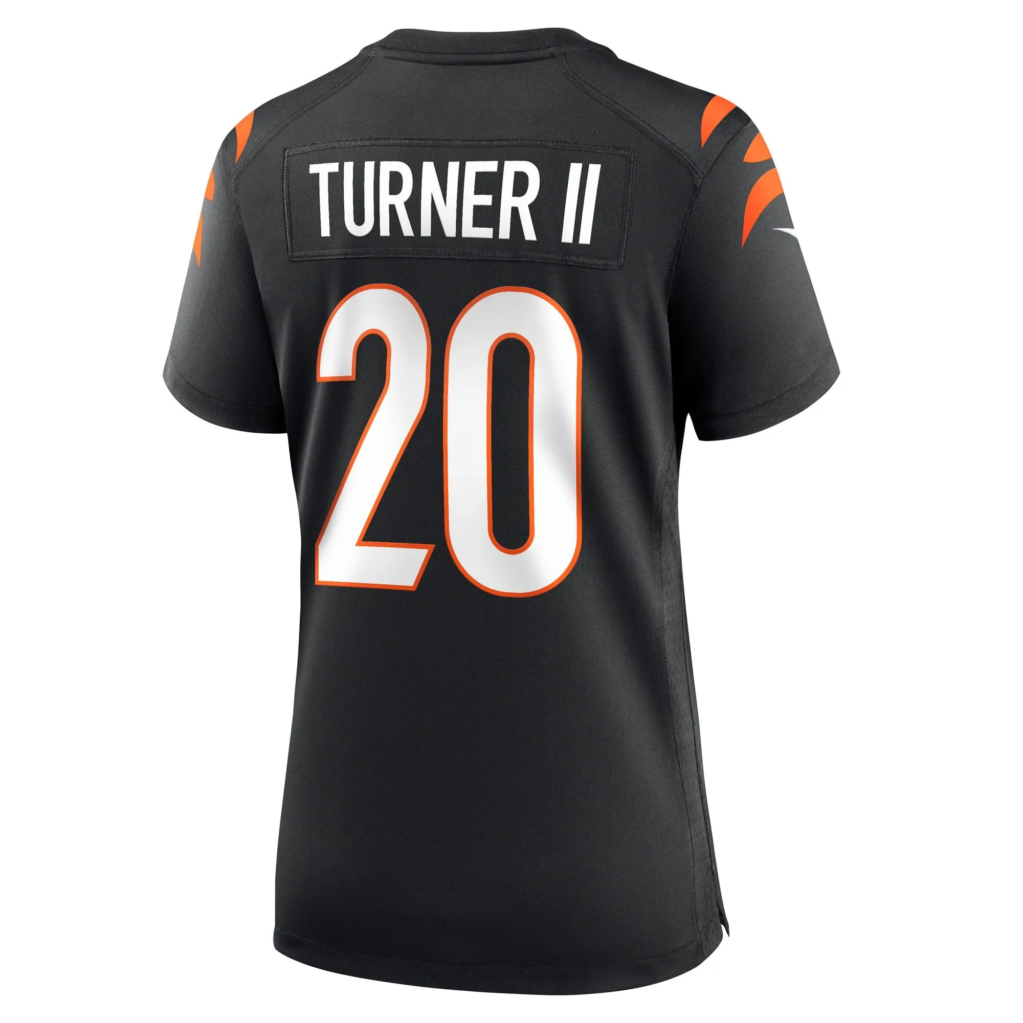 DJ Turner Cincinnati Bengals  Women's Team Game Jersey -  Black